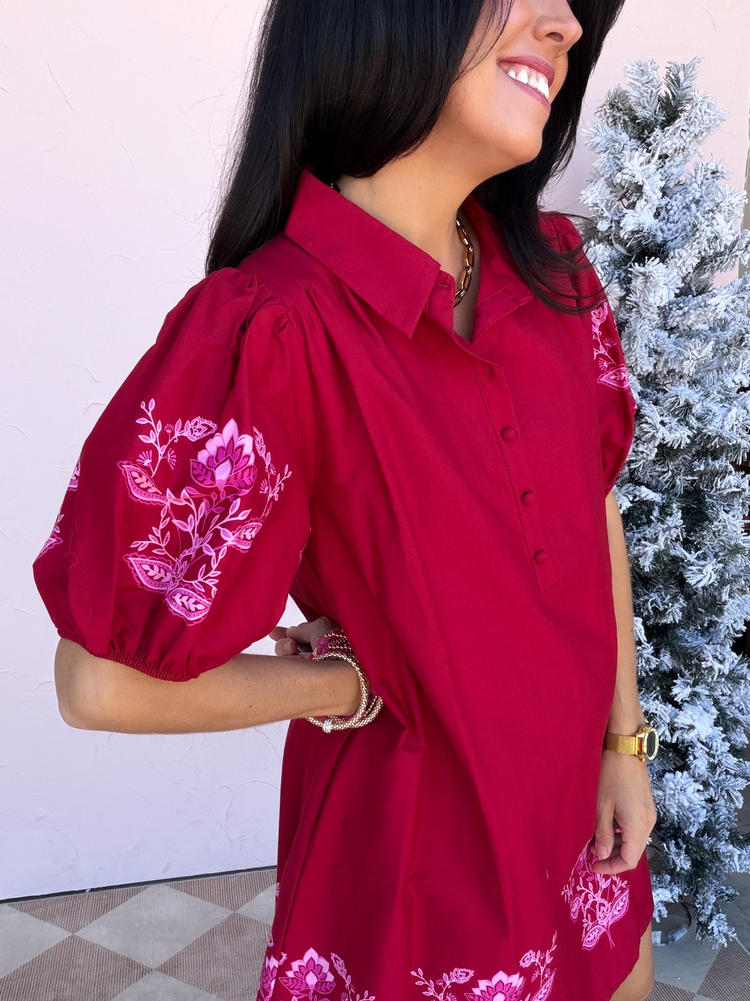 Rosy & Bright Dress