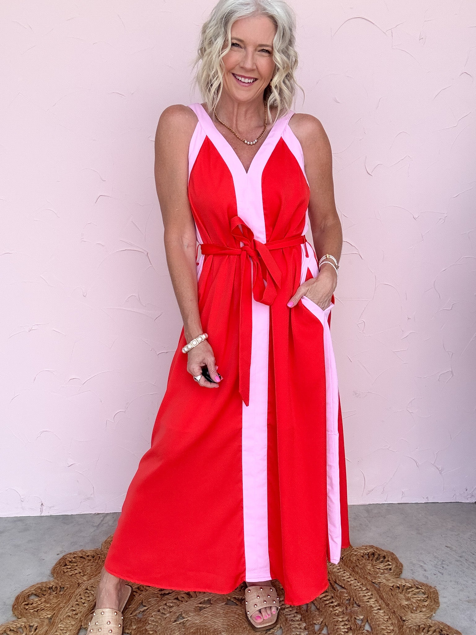 Pop the Champagne Dress