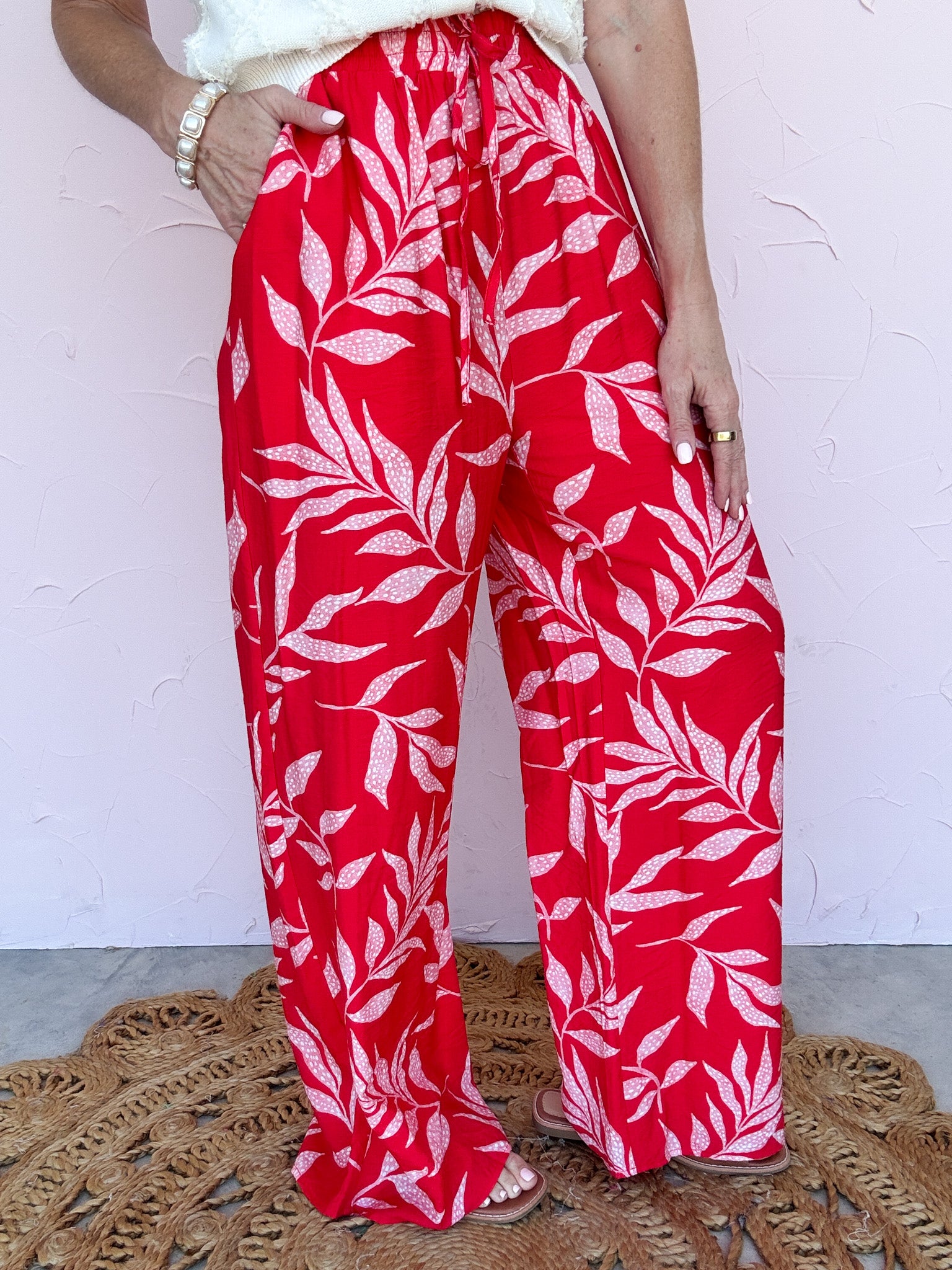 Palm Rouge Wide Leg Pants