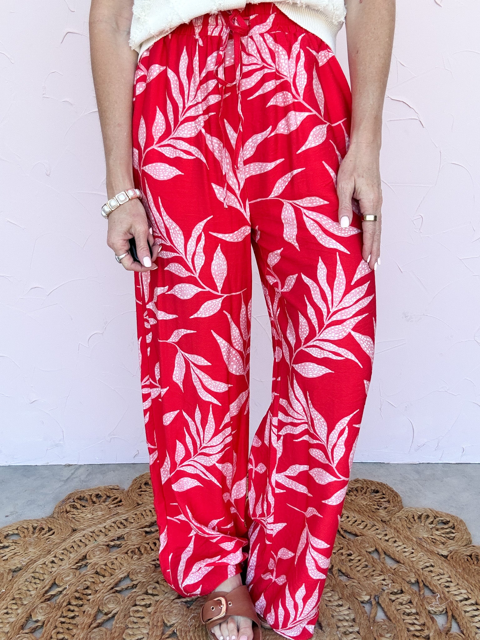 Palm Rouge Wide Leg Pants