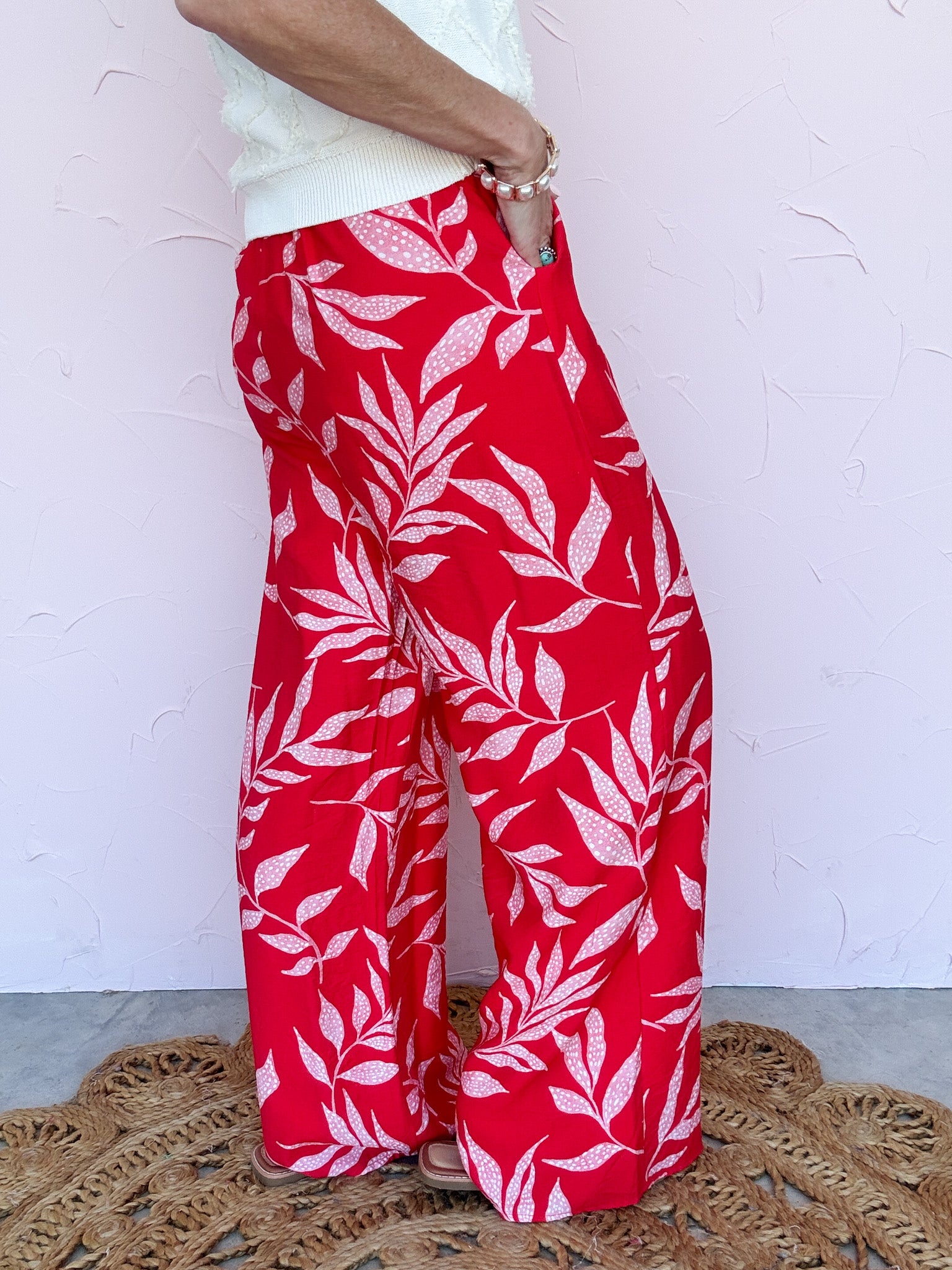 Palm Rouge Wide Leg Pants