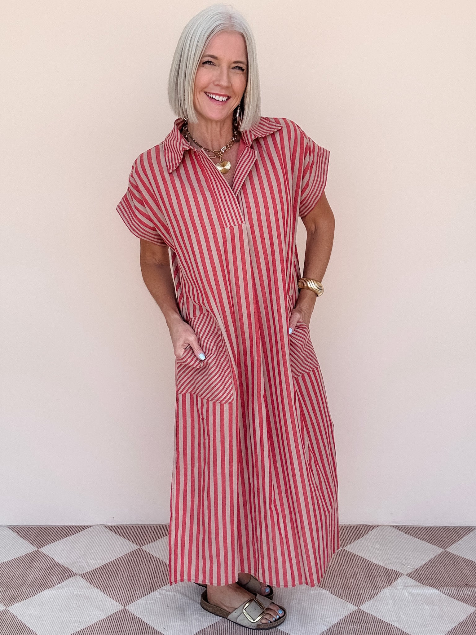 Canyon Row Dress