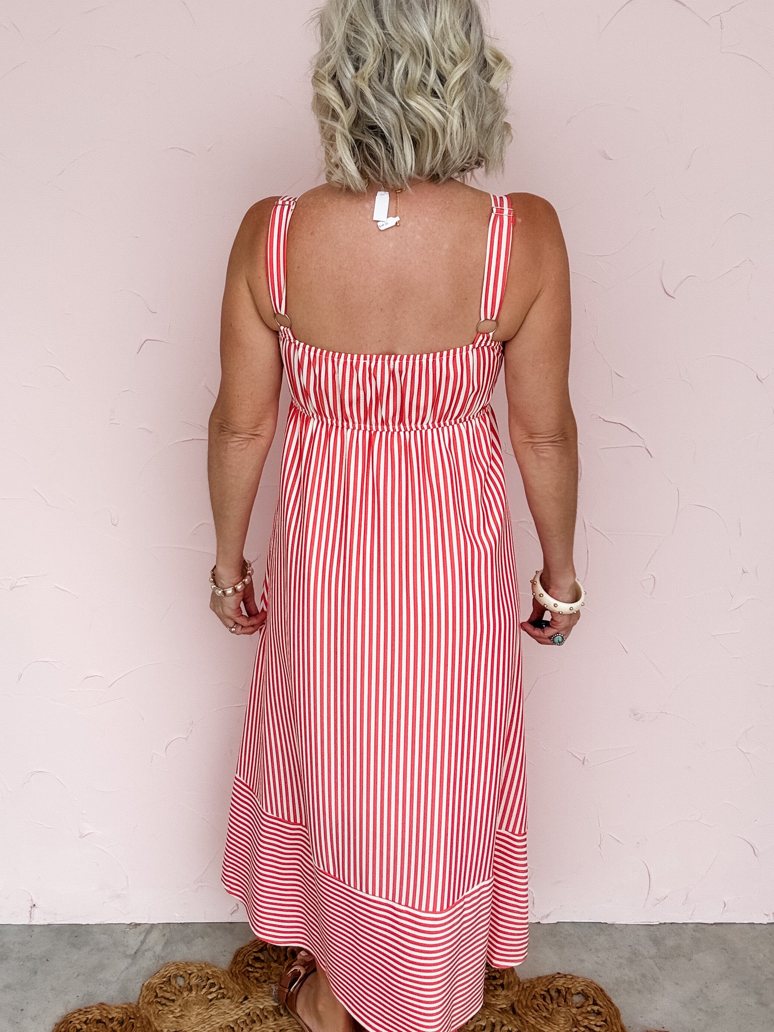 Monte Carlo Stripe Dress