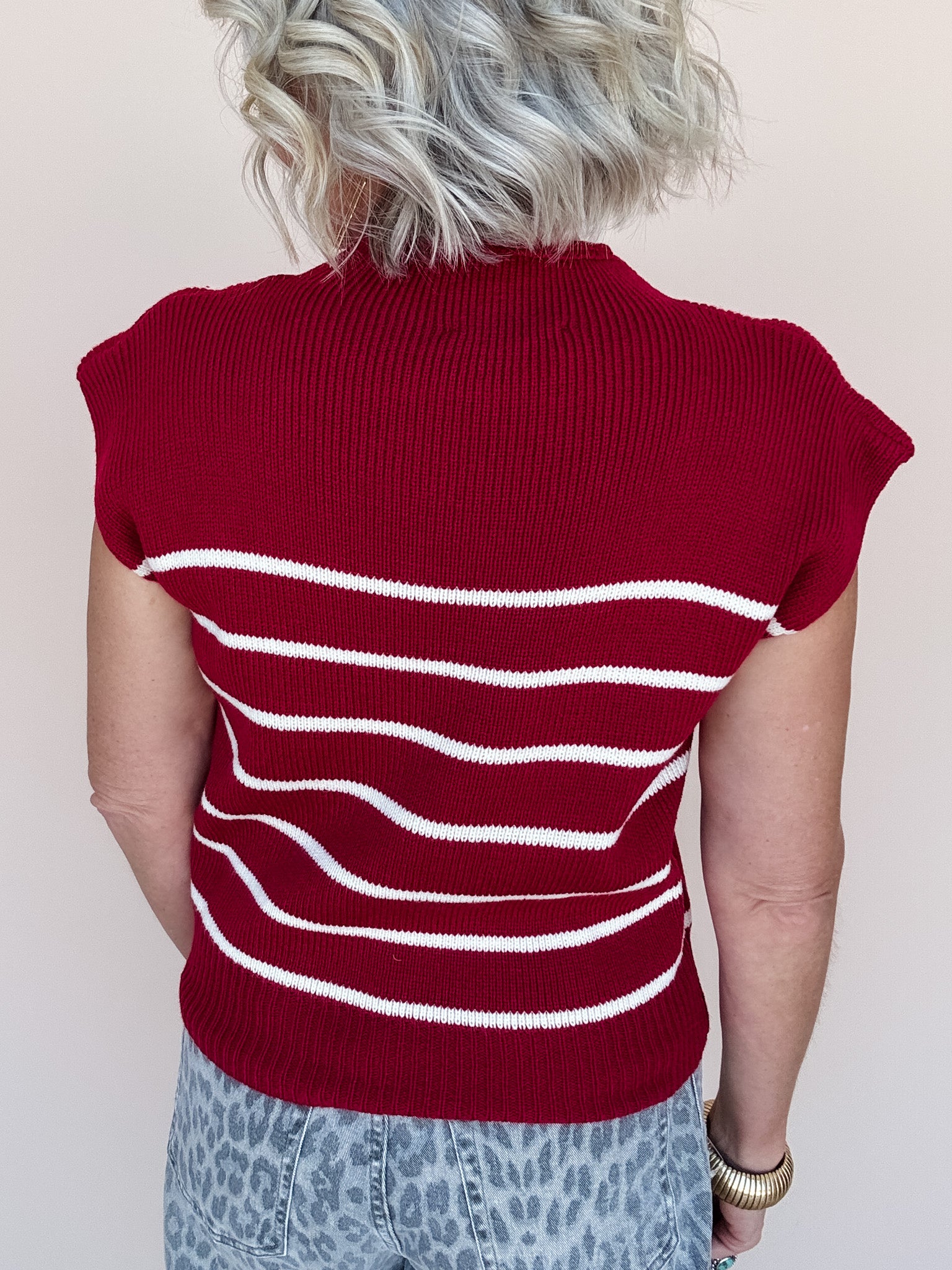 Uptown Stripe Knit Top