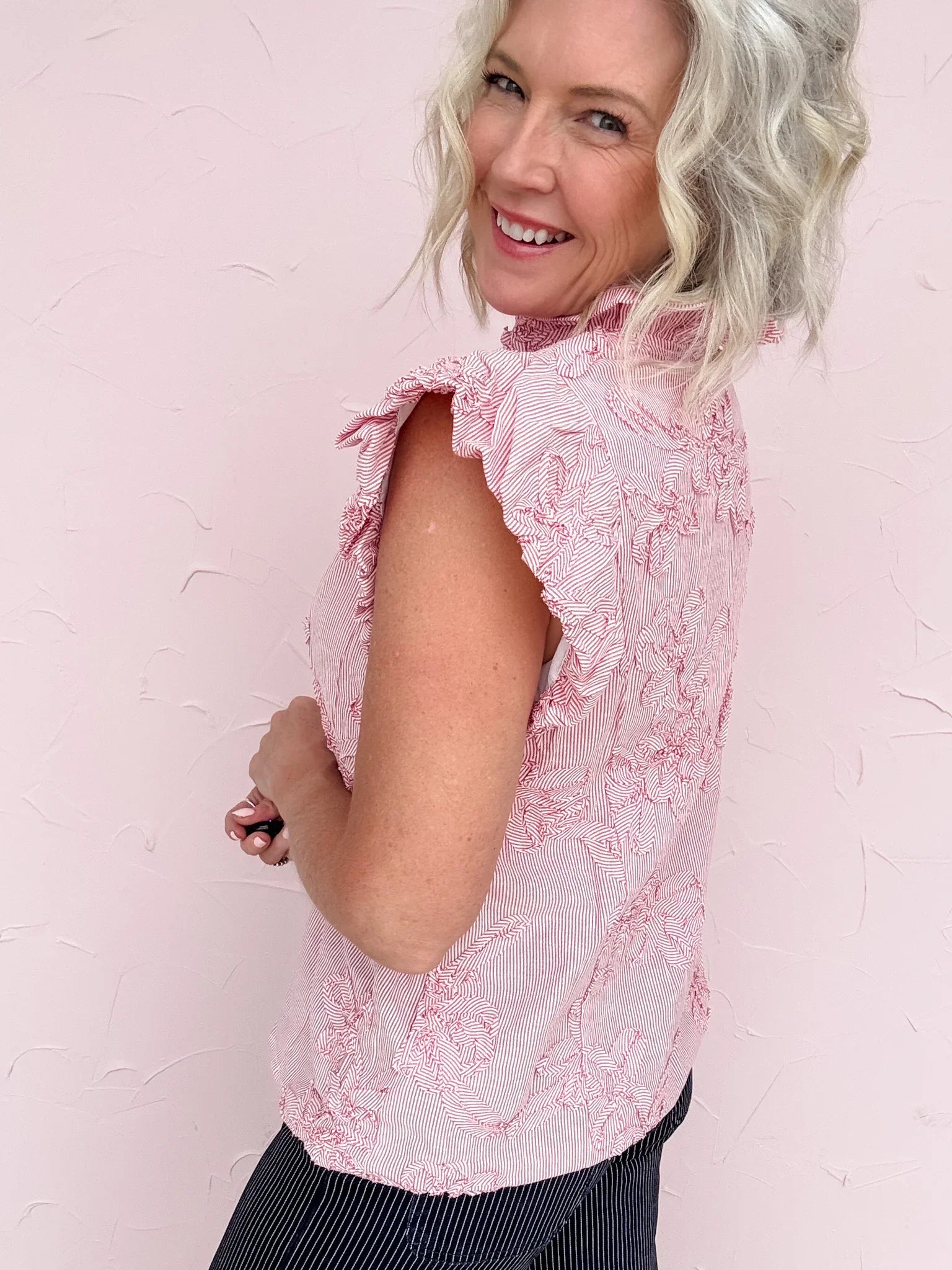 Sweet Caroline Stripe Top