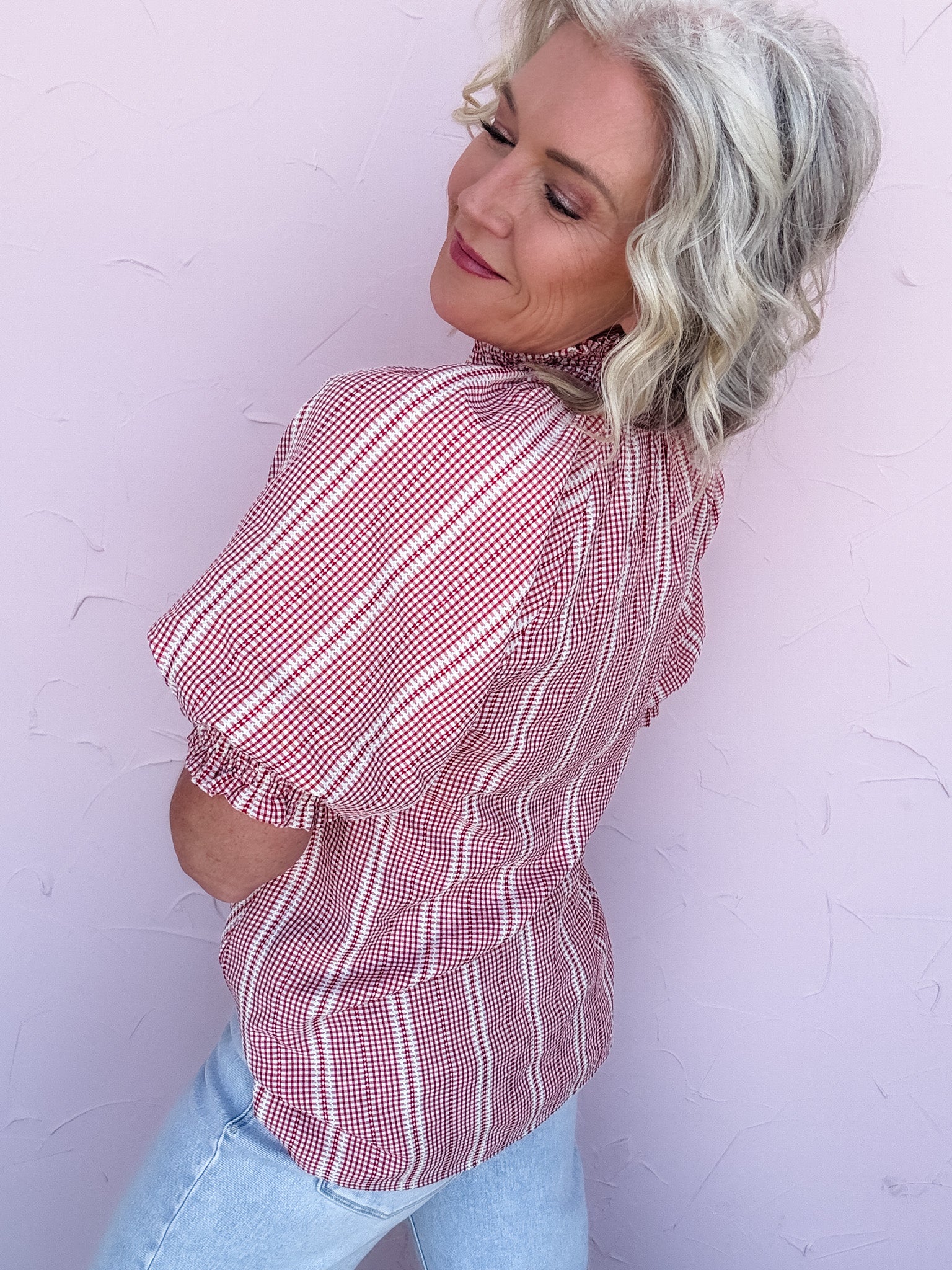 Georgia Gingham Top