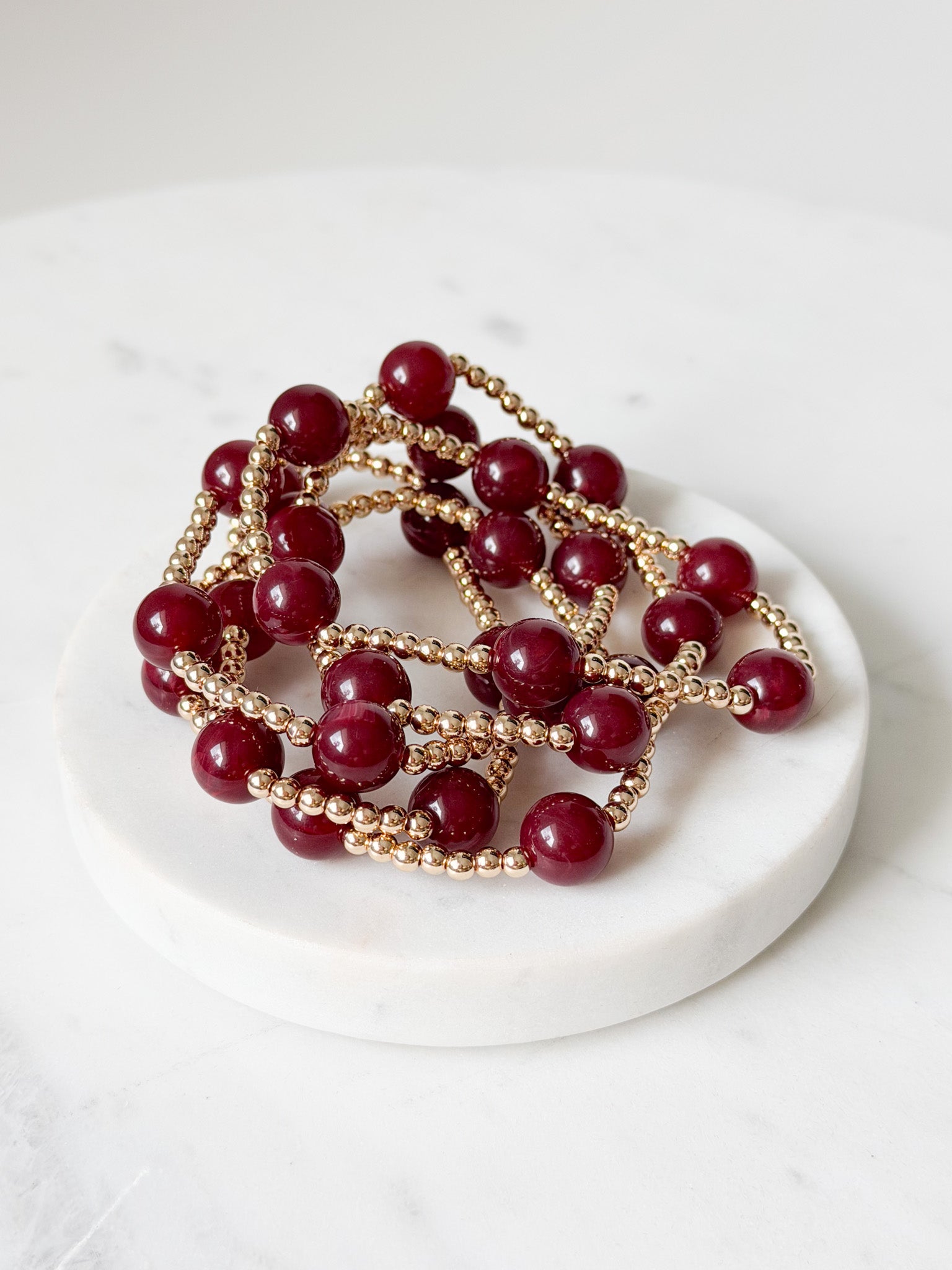 Cherry Blaze Bracelet Set