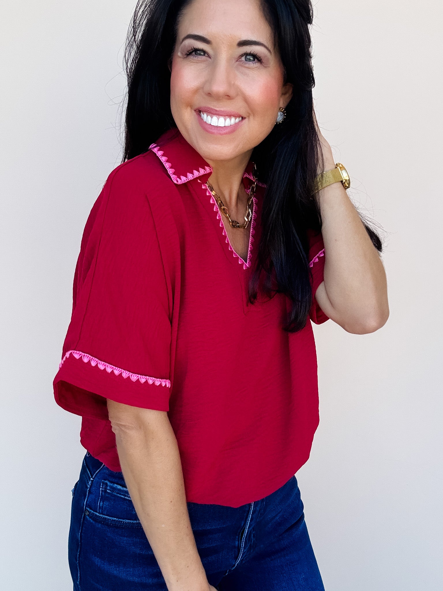 Pink Pepper Top