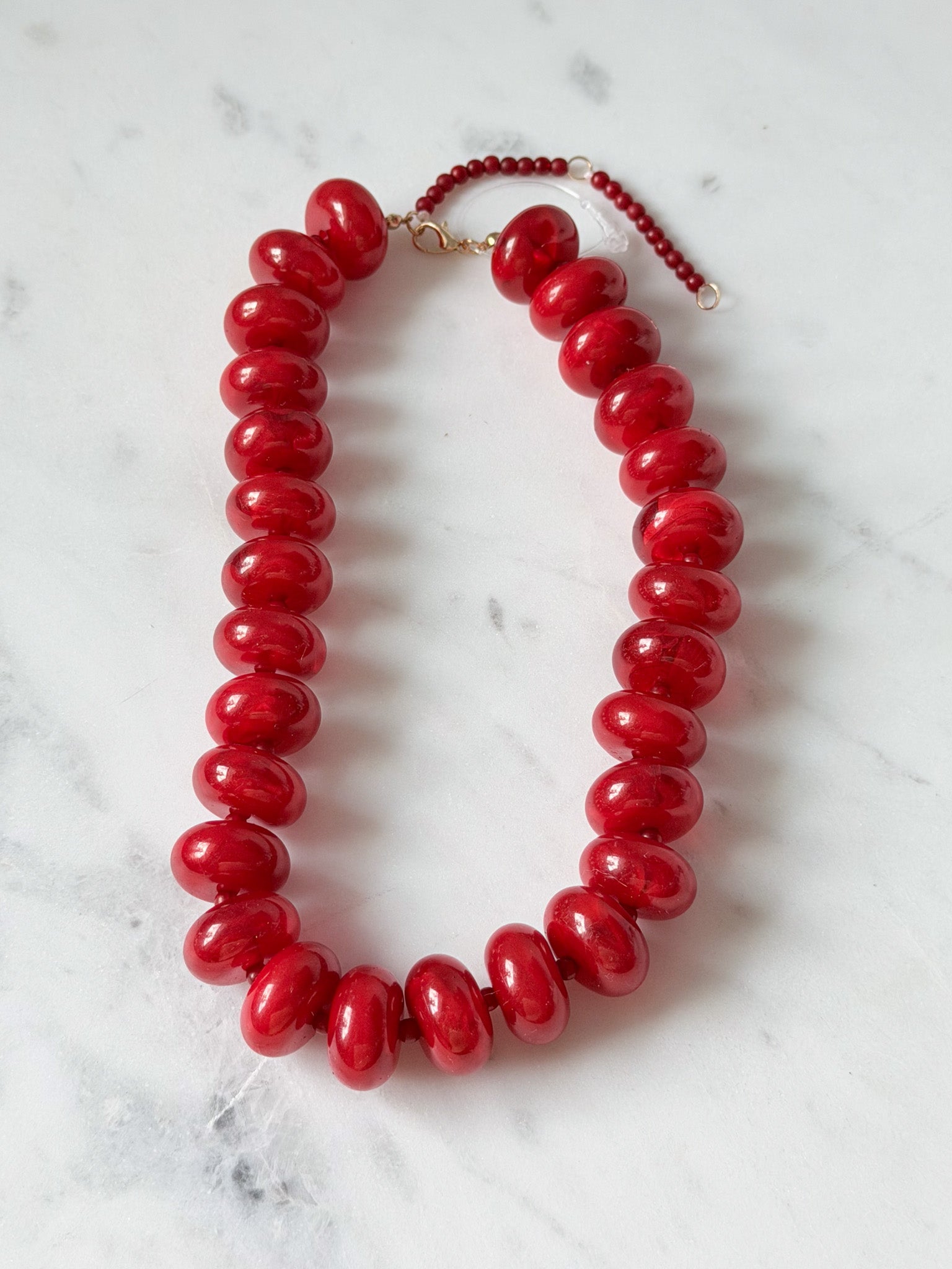 Home Team Necklace | Red