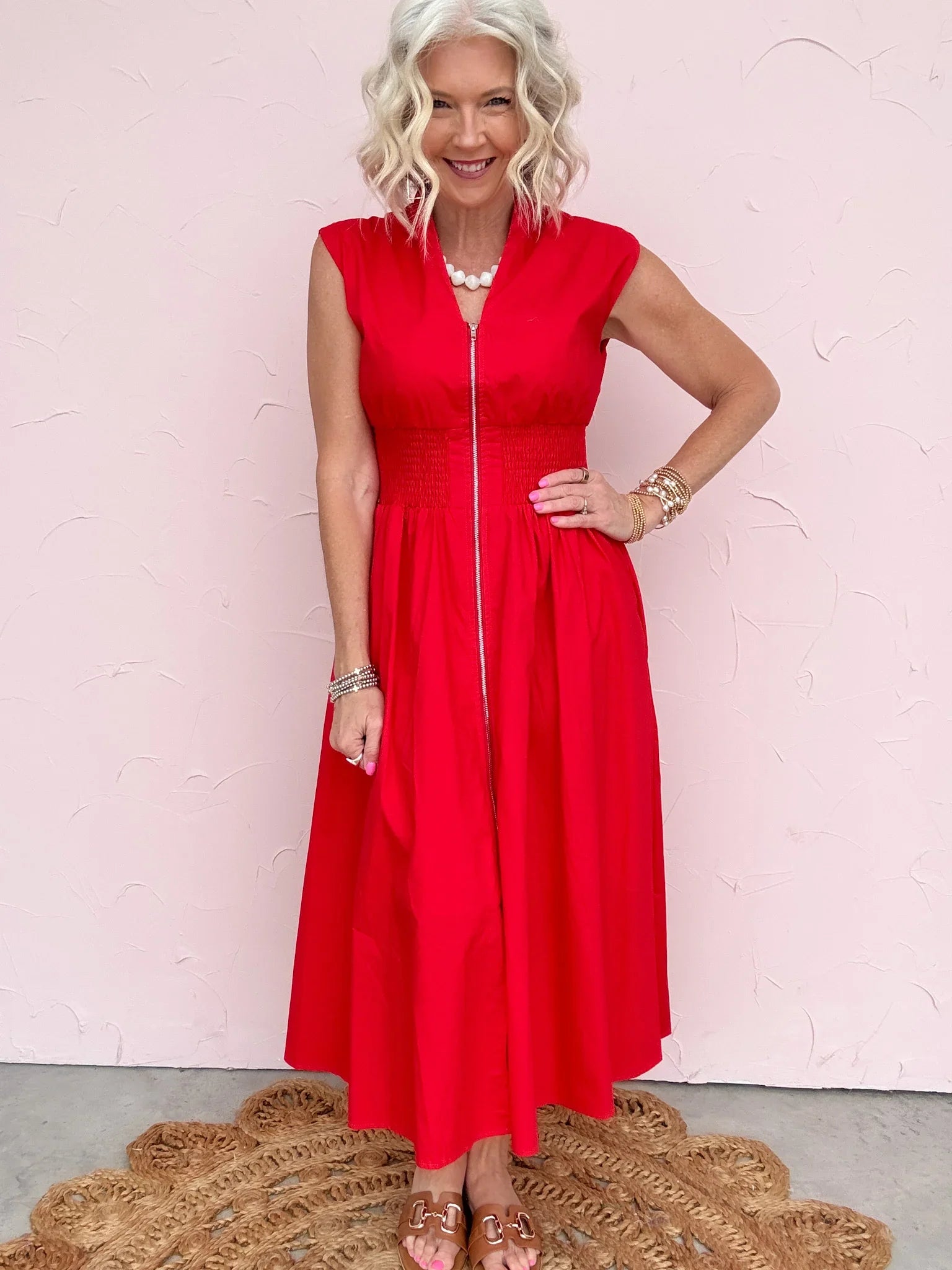RSVP Ready Dress Large / Red