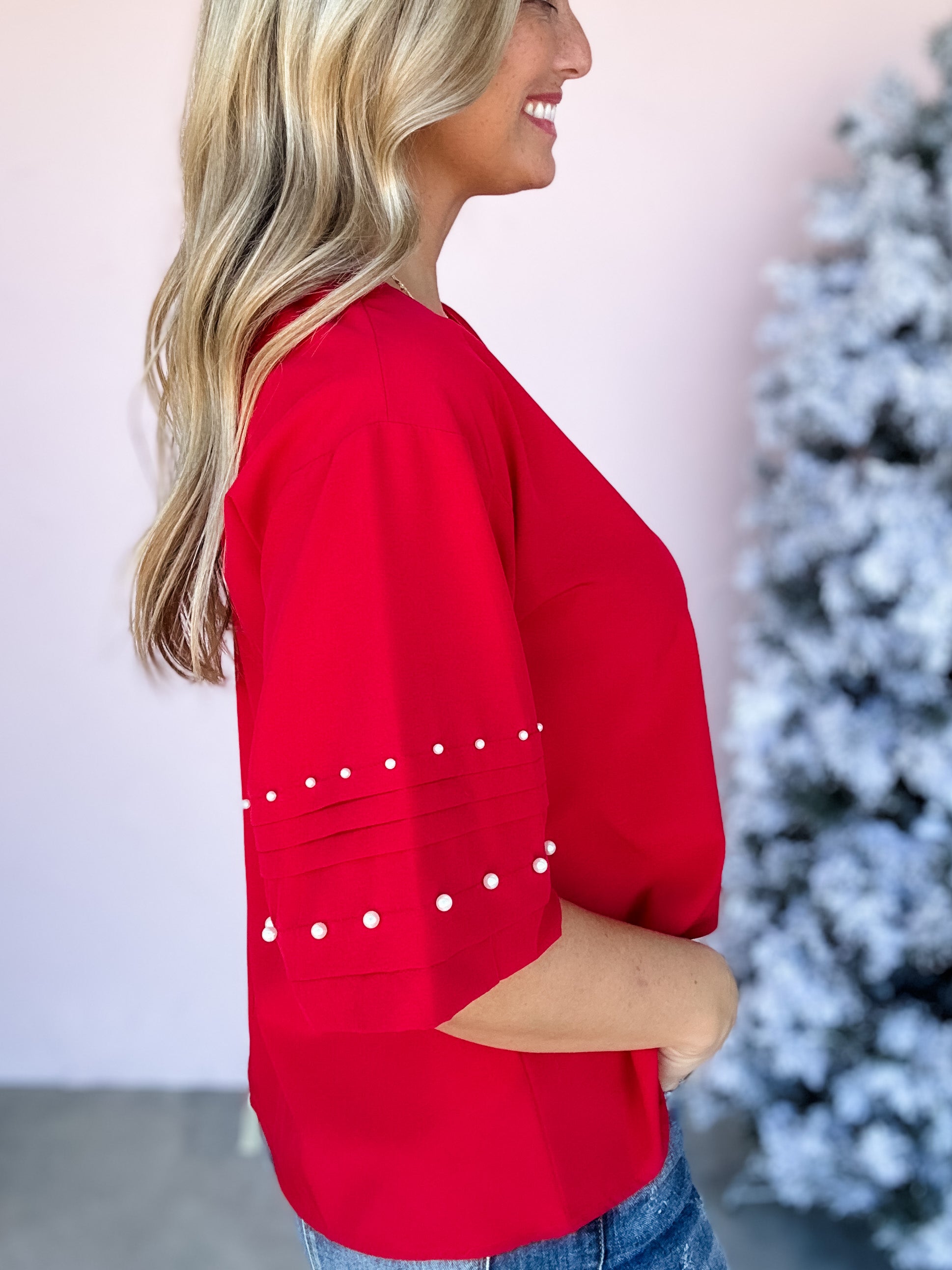 Scarlet Radiance Top