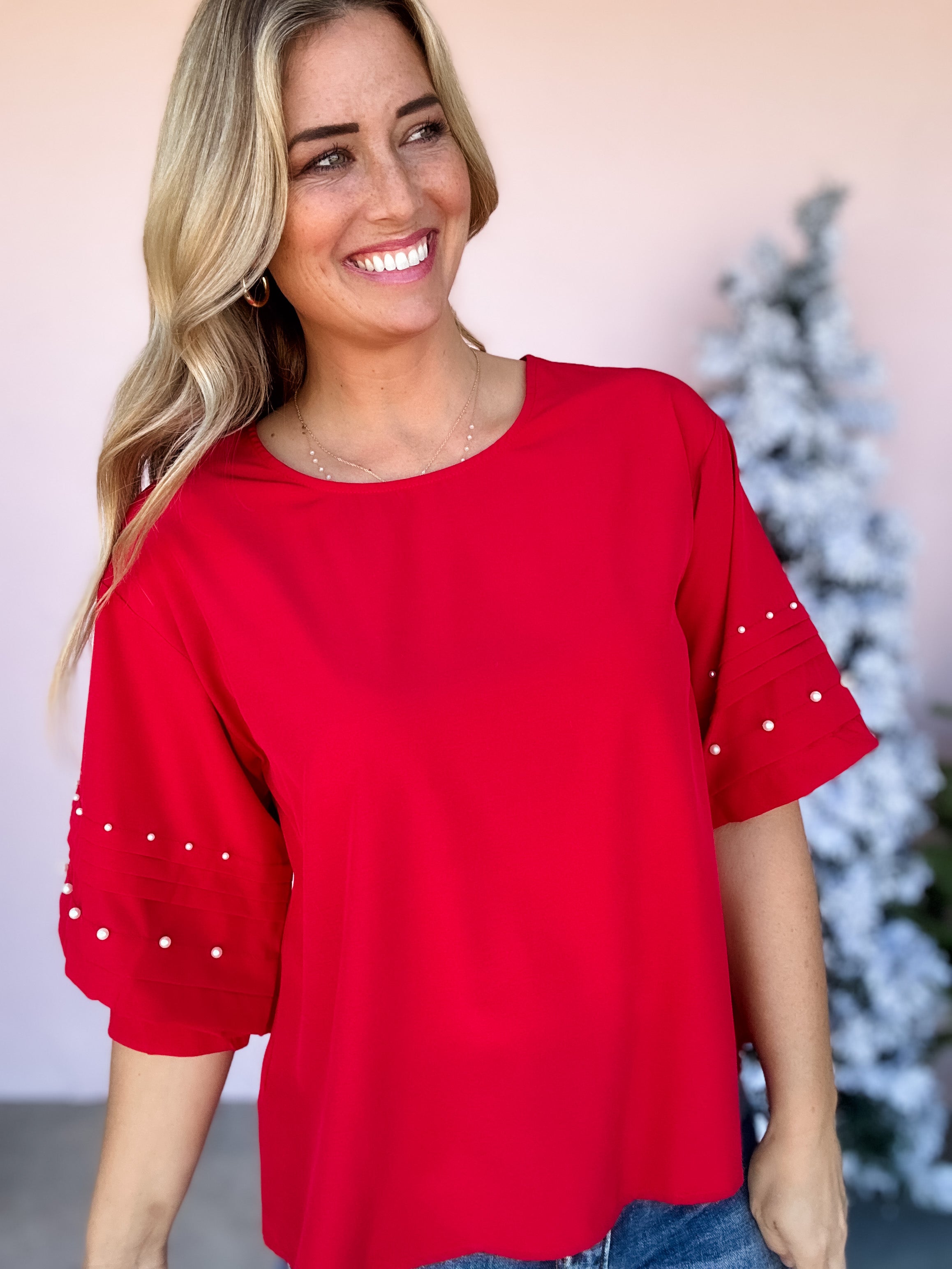 Scarlet Radiance Top