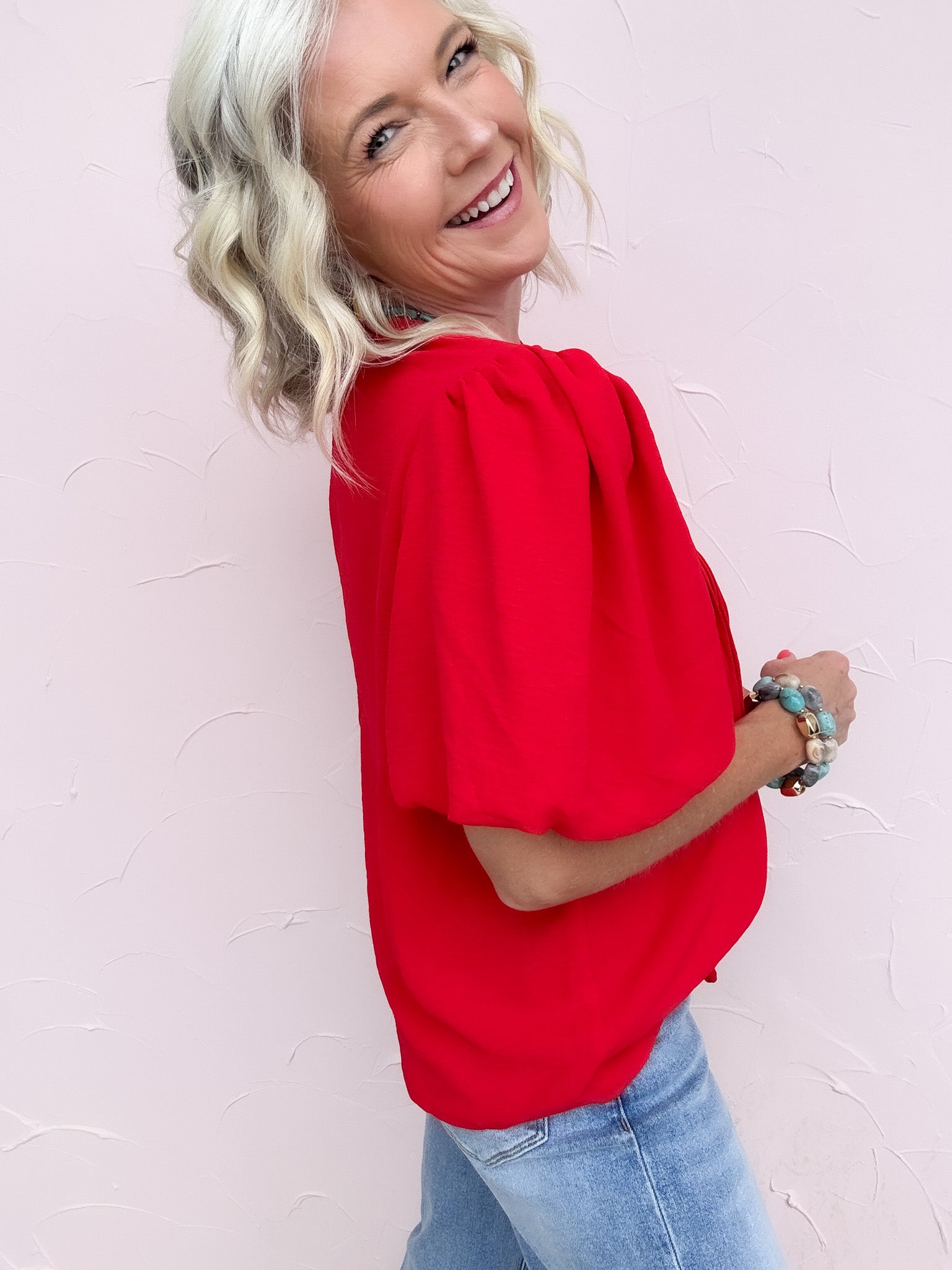 Satin Sass Top