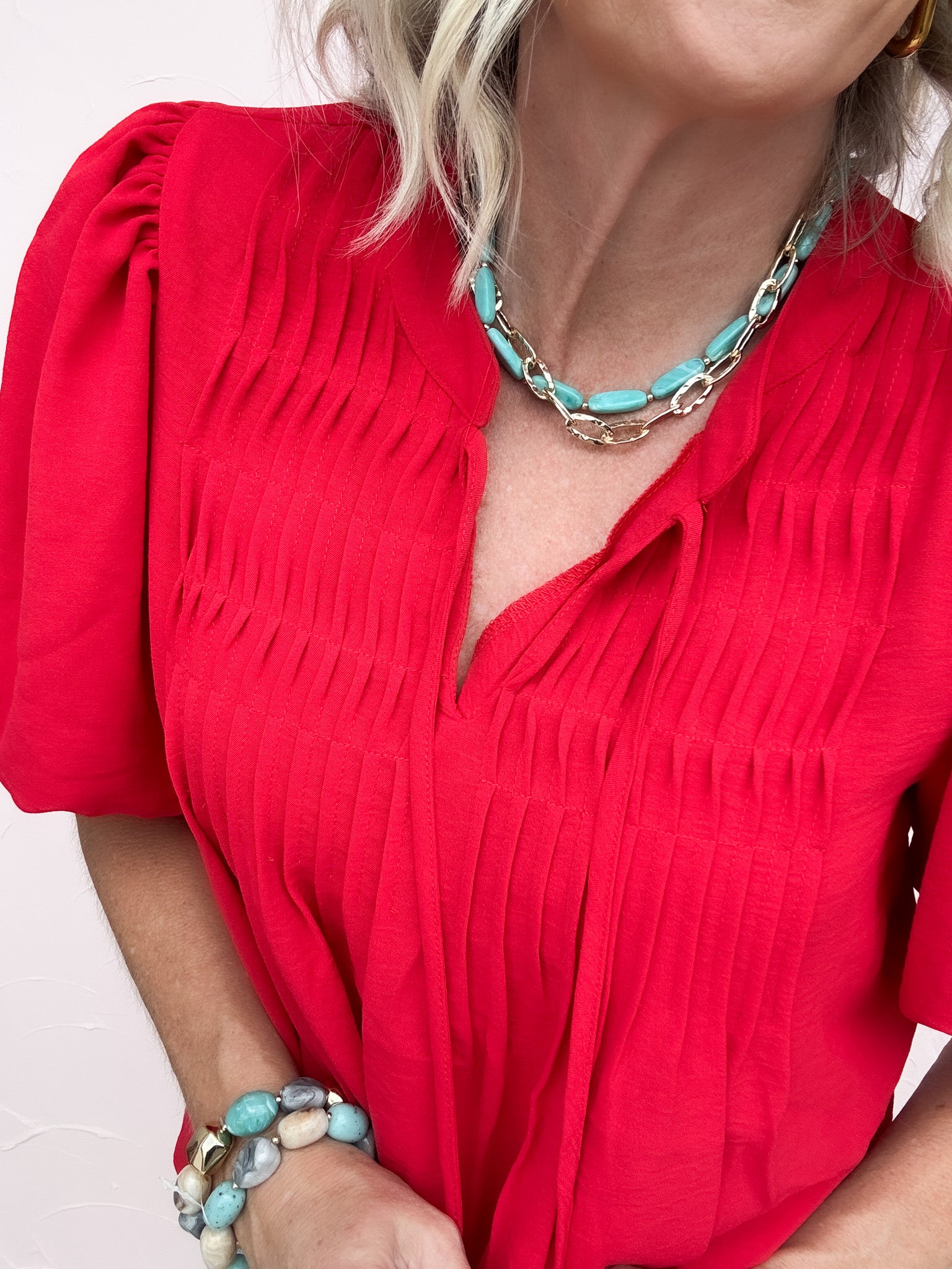 Satin Sass Top