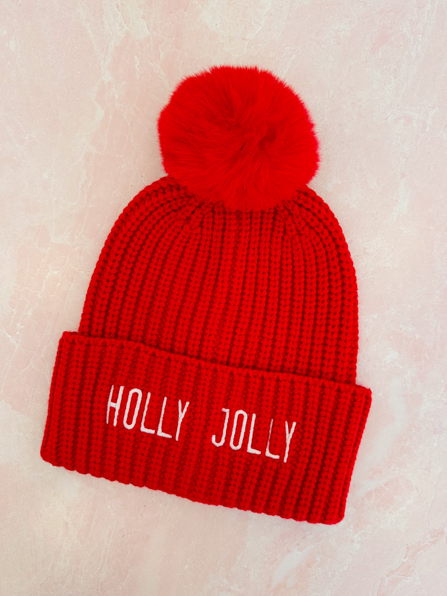 Holly Jolly Knit Beanie