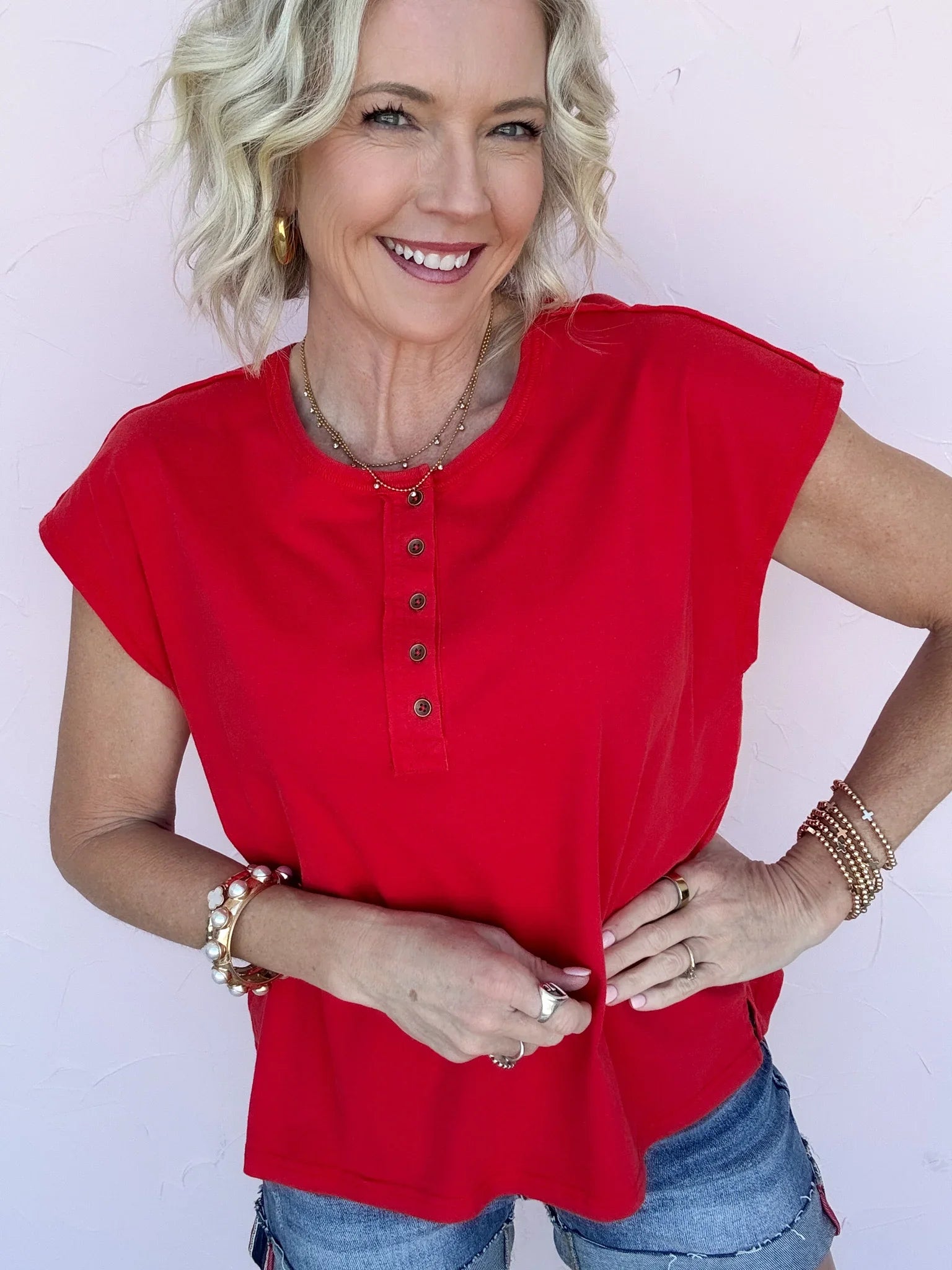Americana Story Henley