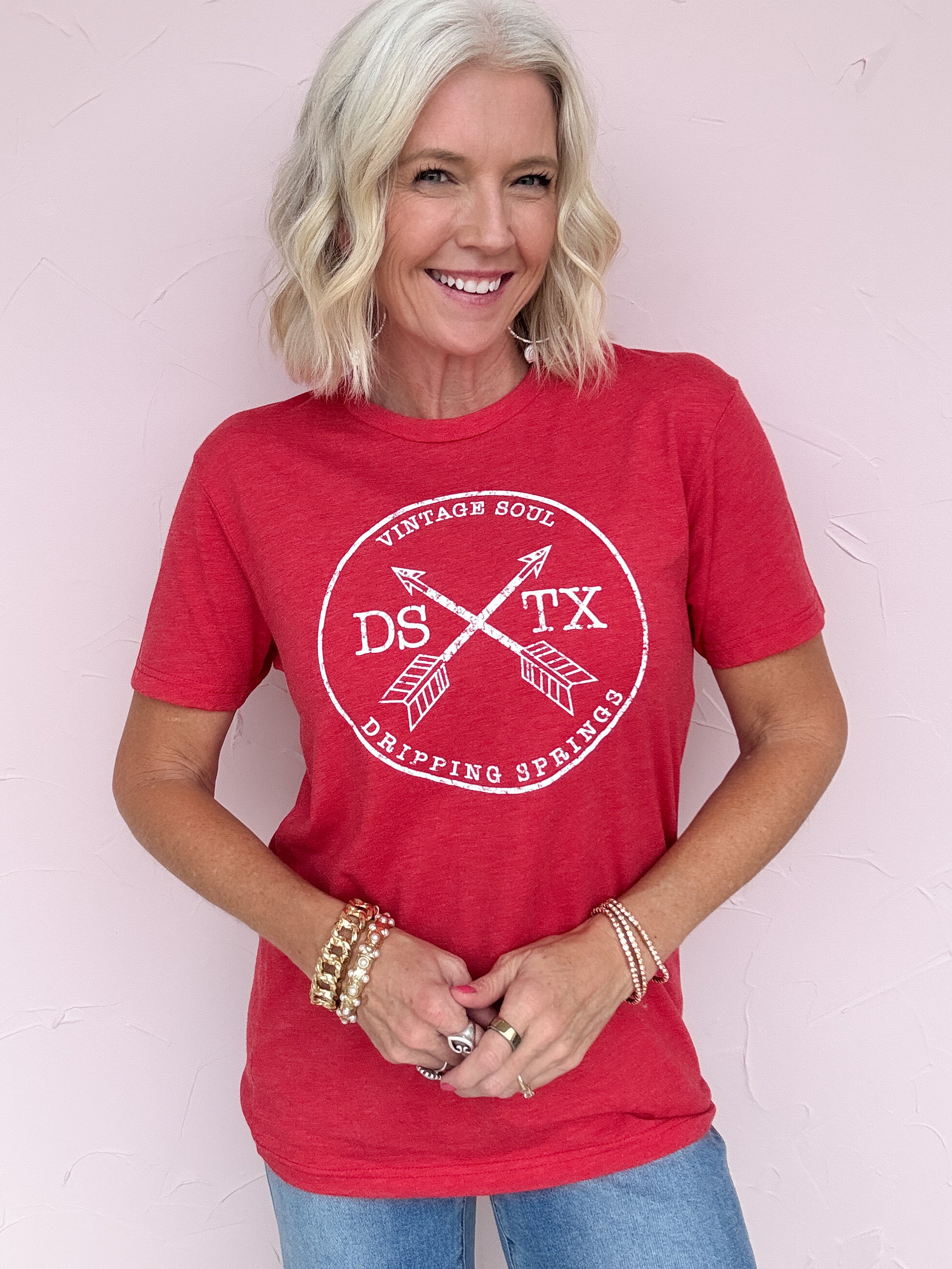 Vintage Soul Logo Tee | Vintage Red