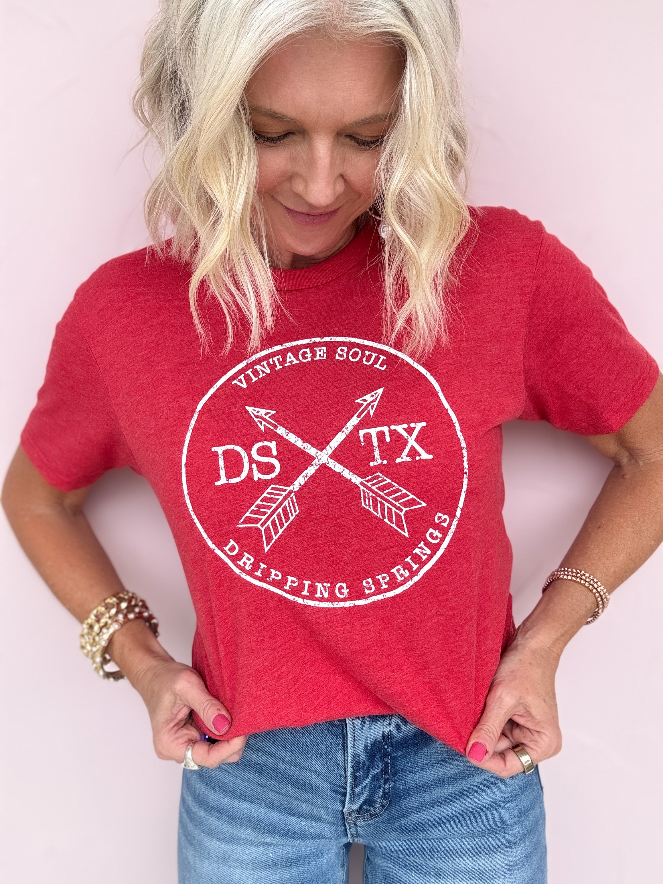 Vintage Soul Logo Tee | Vintage Red