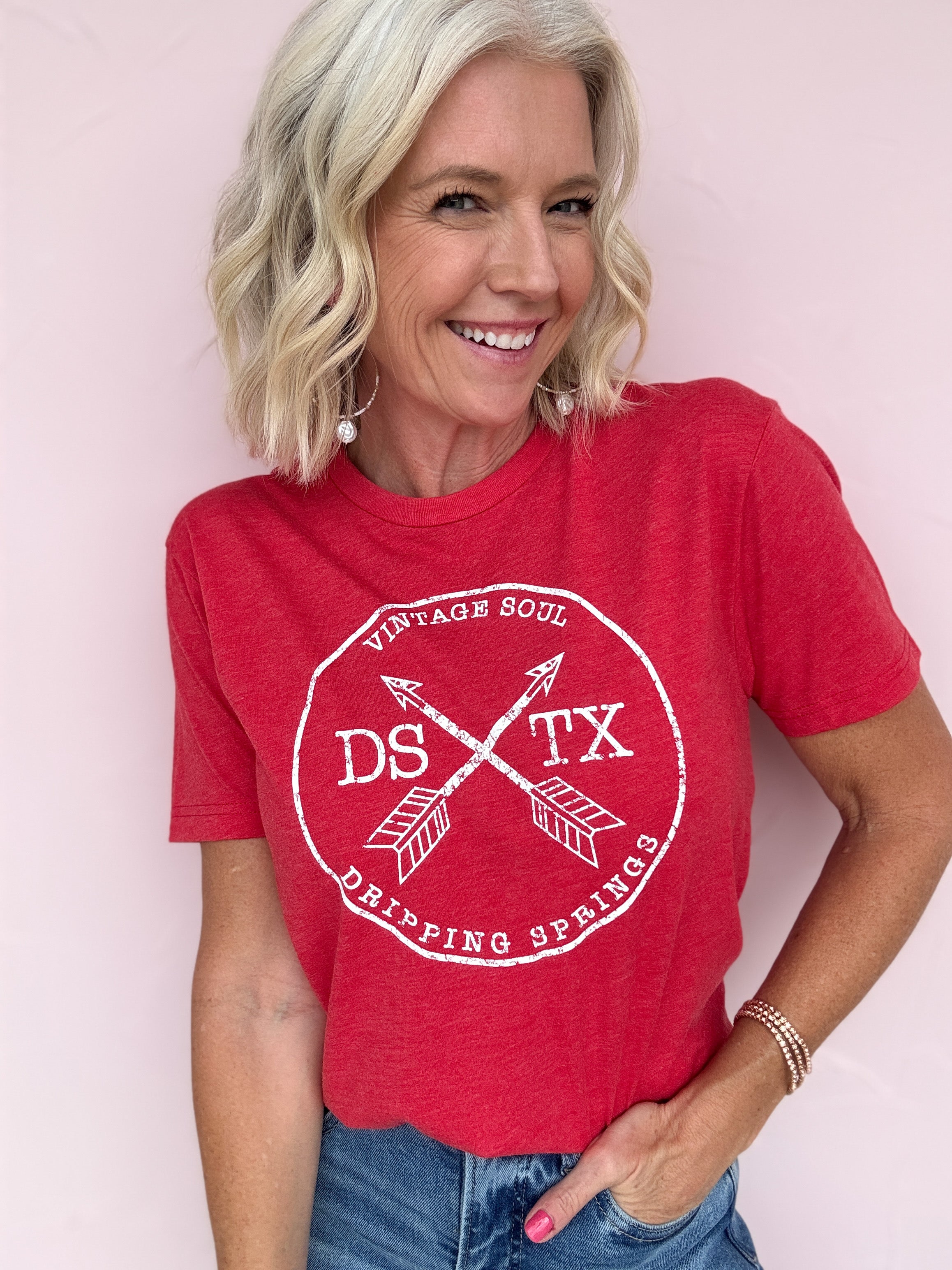 Vintage Soul Logo Tee | Vintage Red