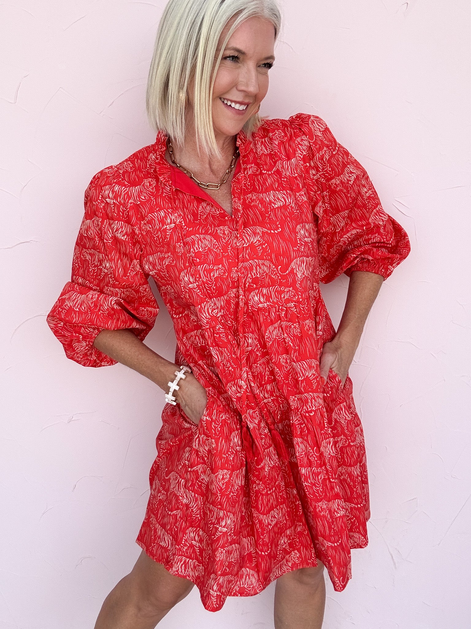 Prowl & Poise Dress