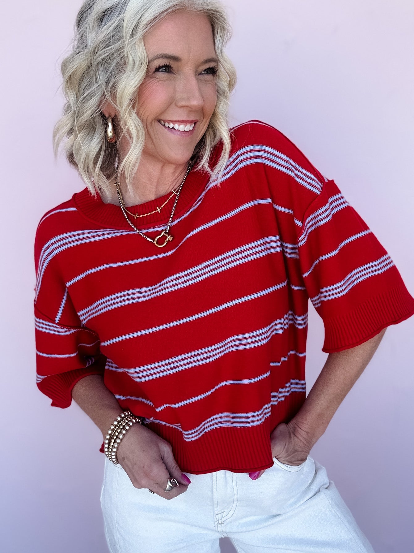 Standout Stripe Sweater