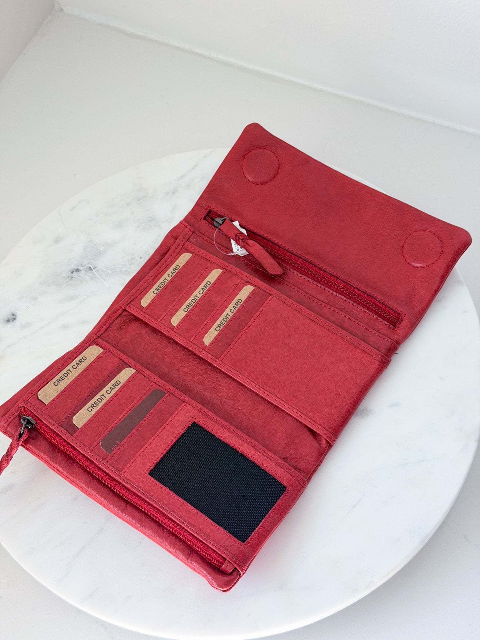 Paul & Taylor Wallet Clutch | Red