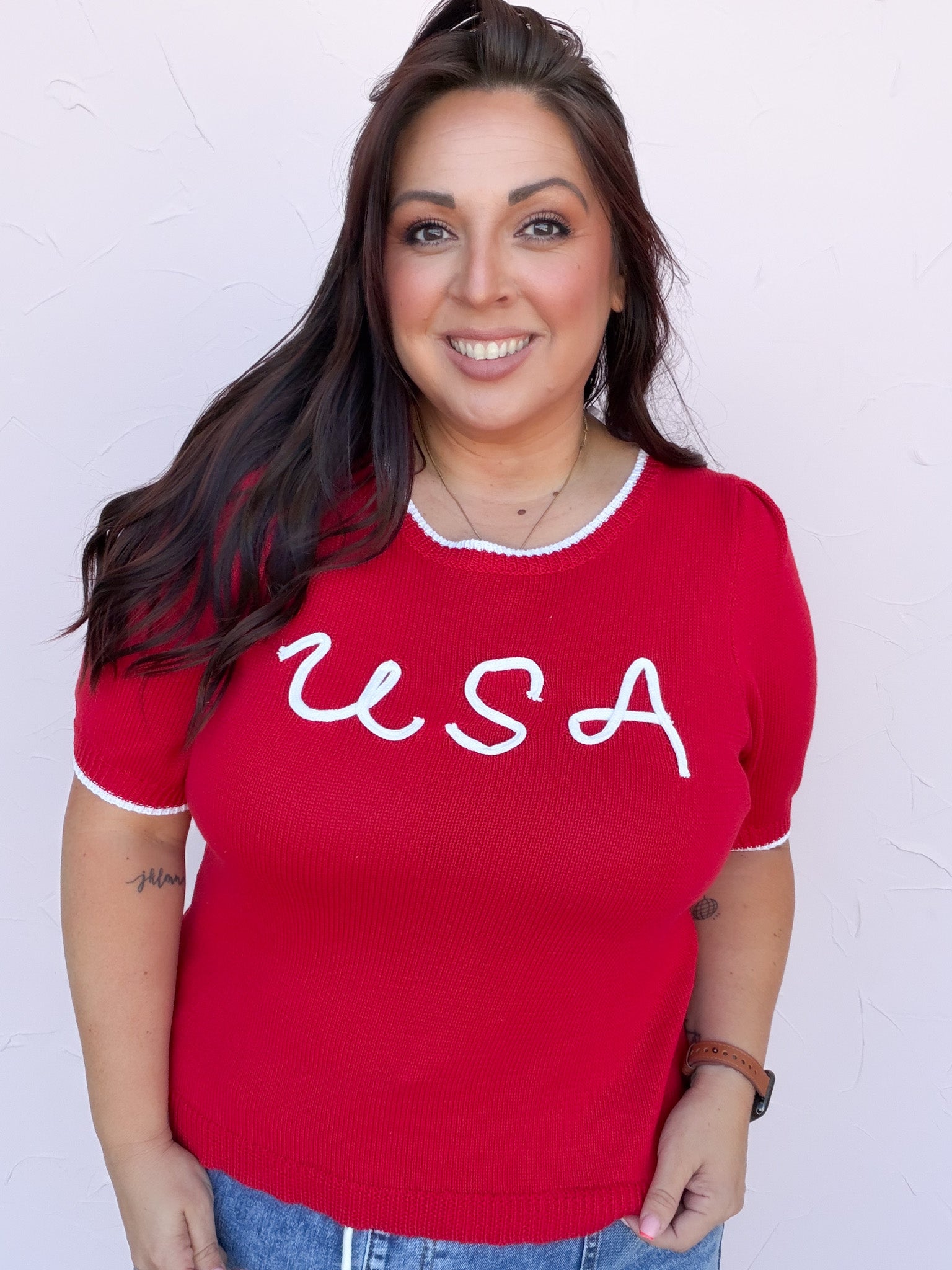 USA Knit Top