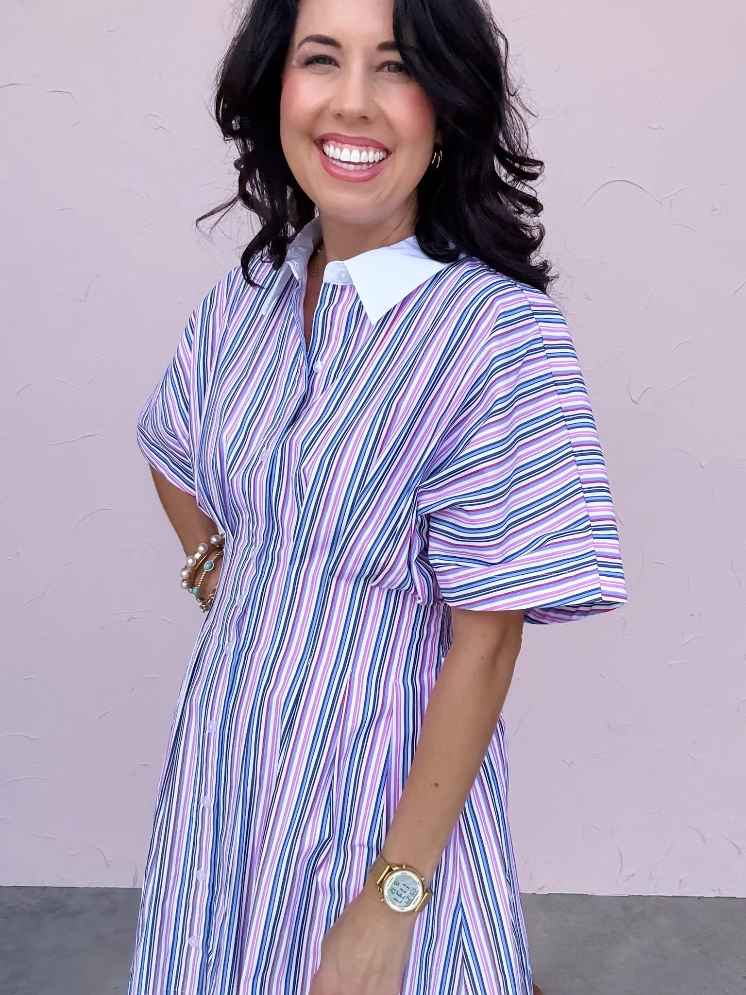 Carousel Stripe Dress