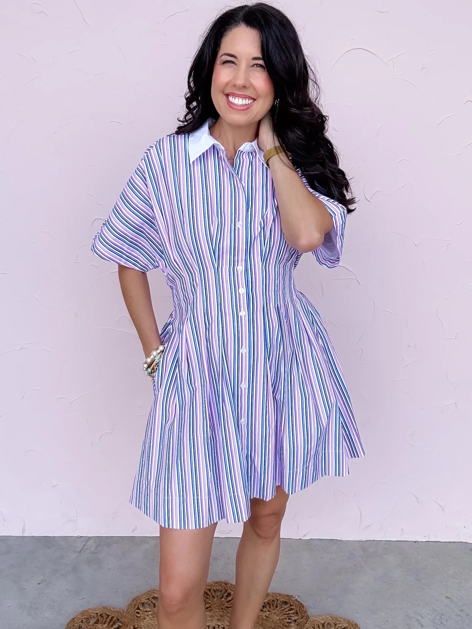 Carousel Stripe Dress