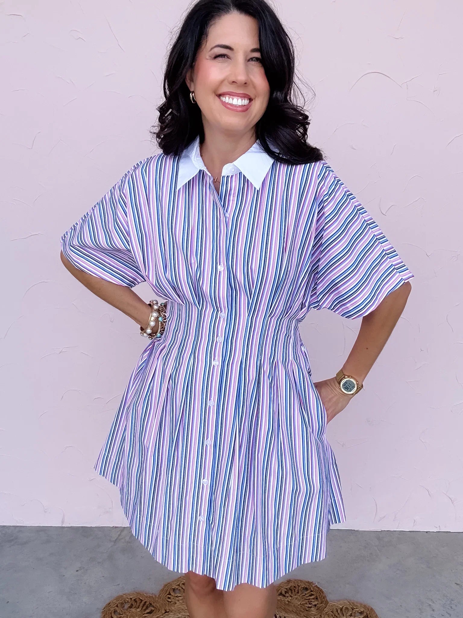 Carousel Stripe Dress