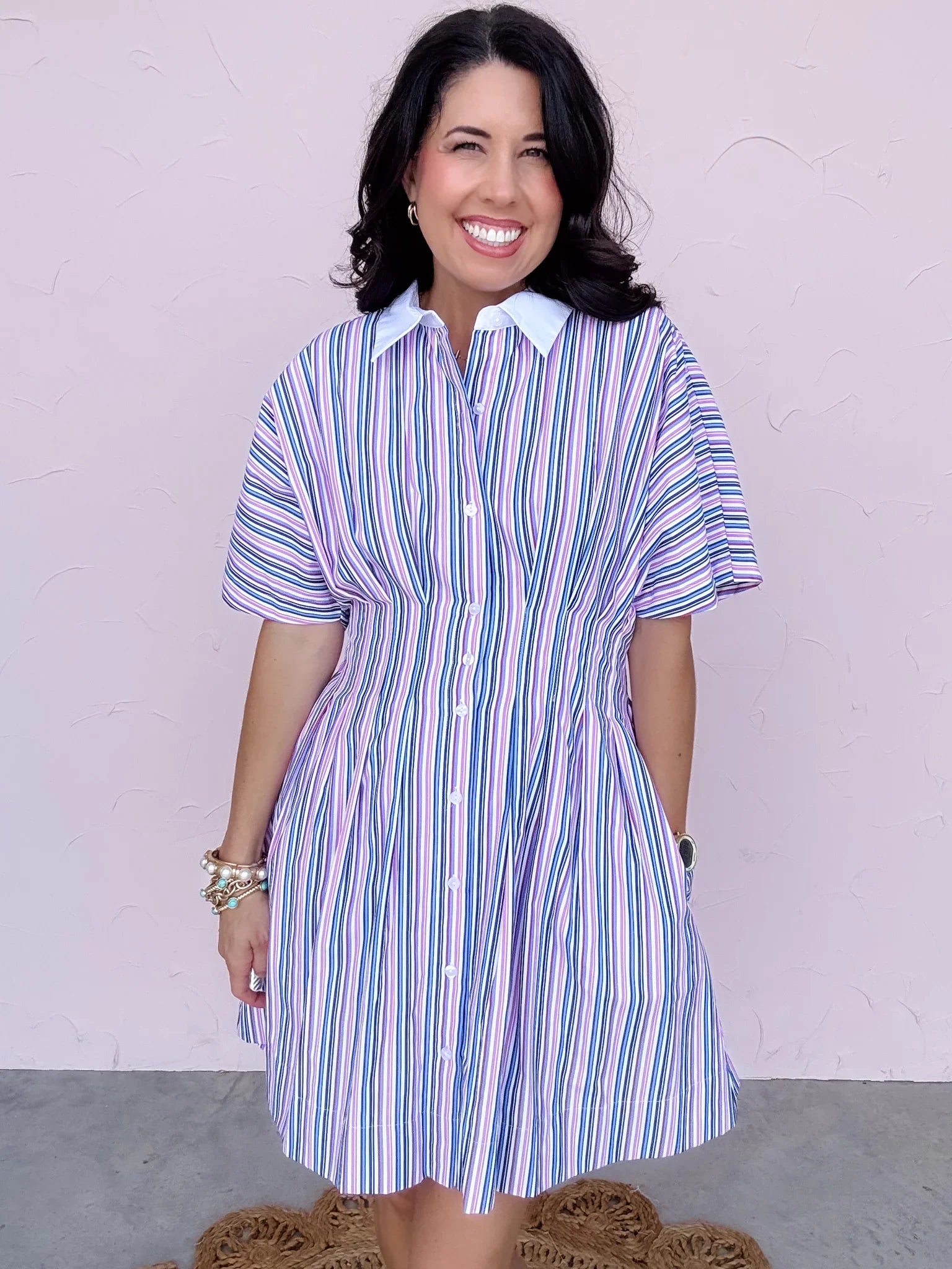 Carousel Stripe Dress