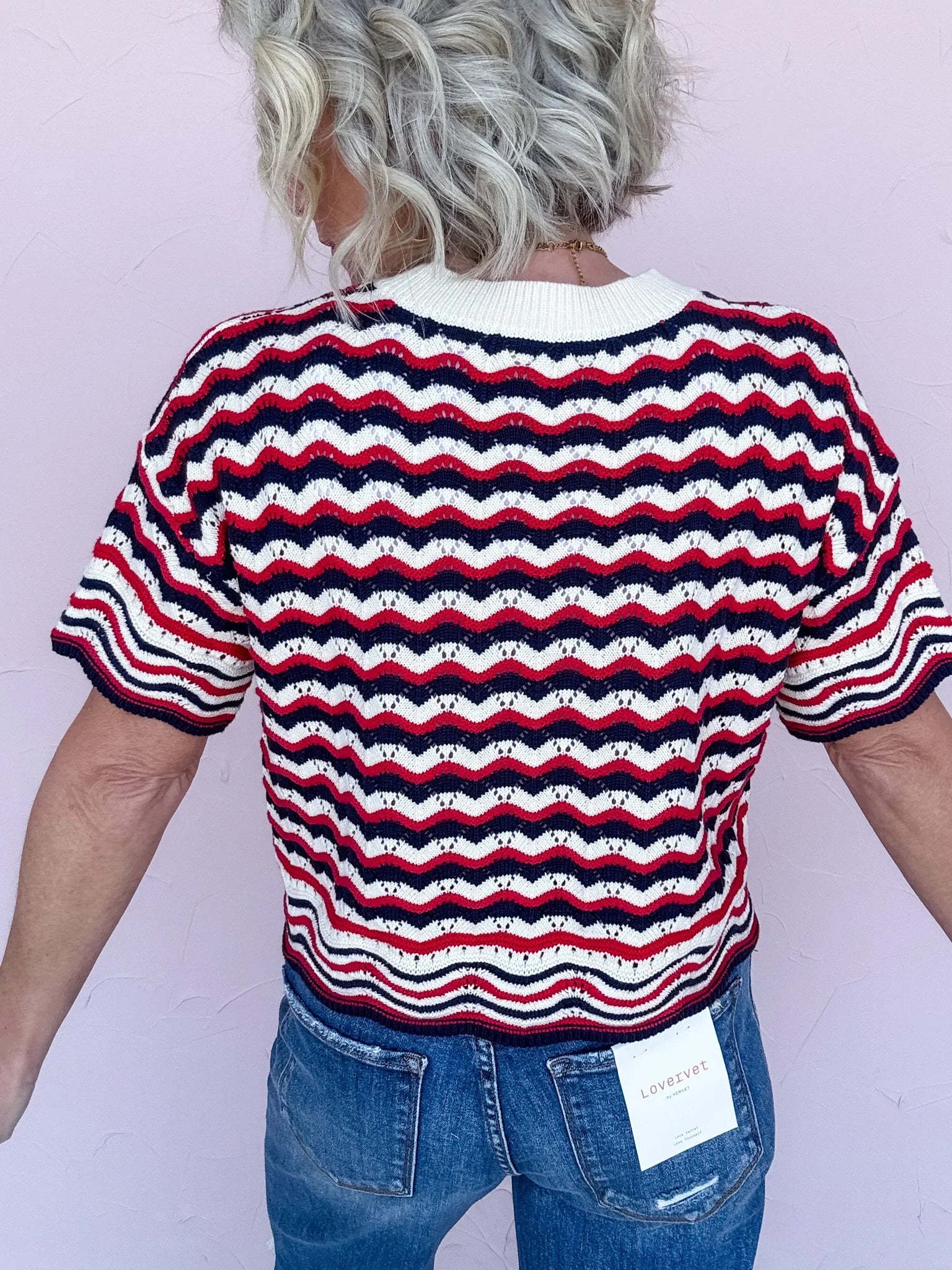 Liberty Wave Knit Top