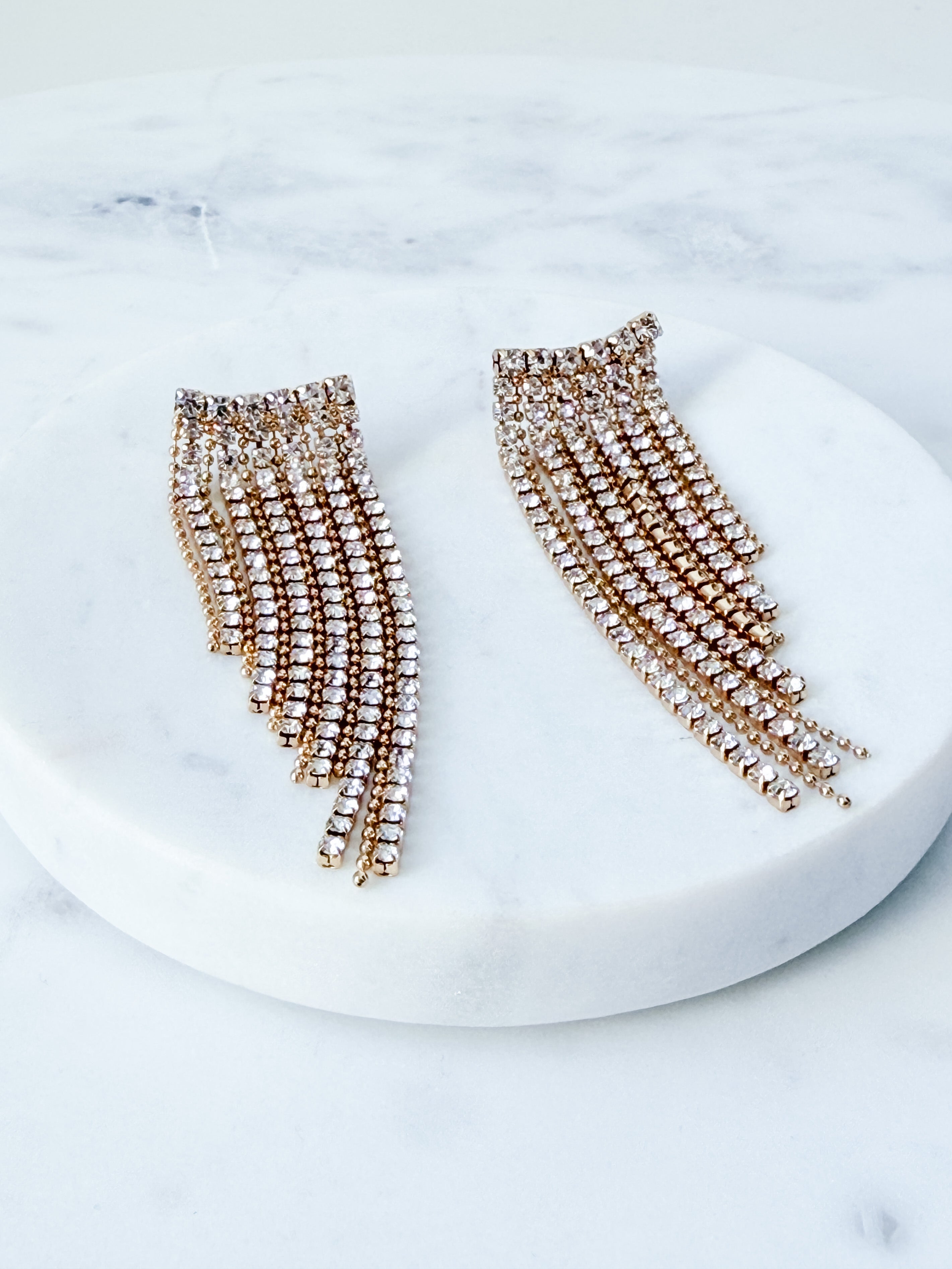 Holiday Spark Drop Earrings