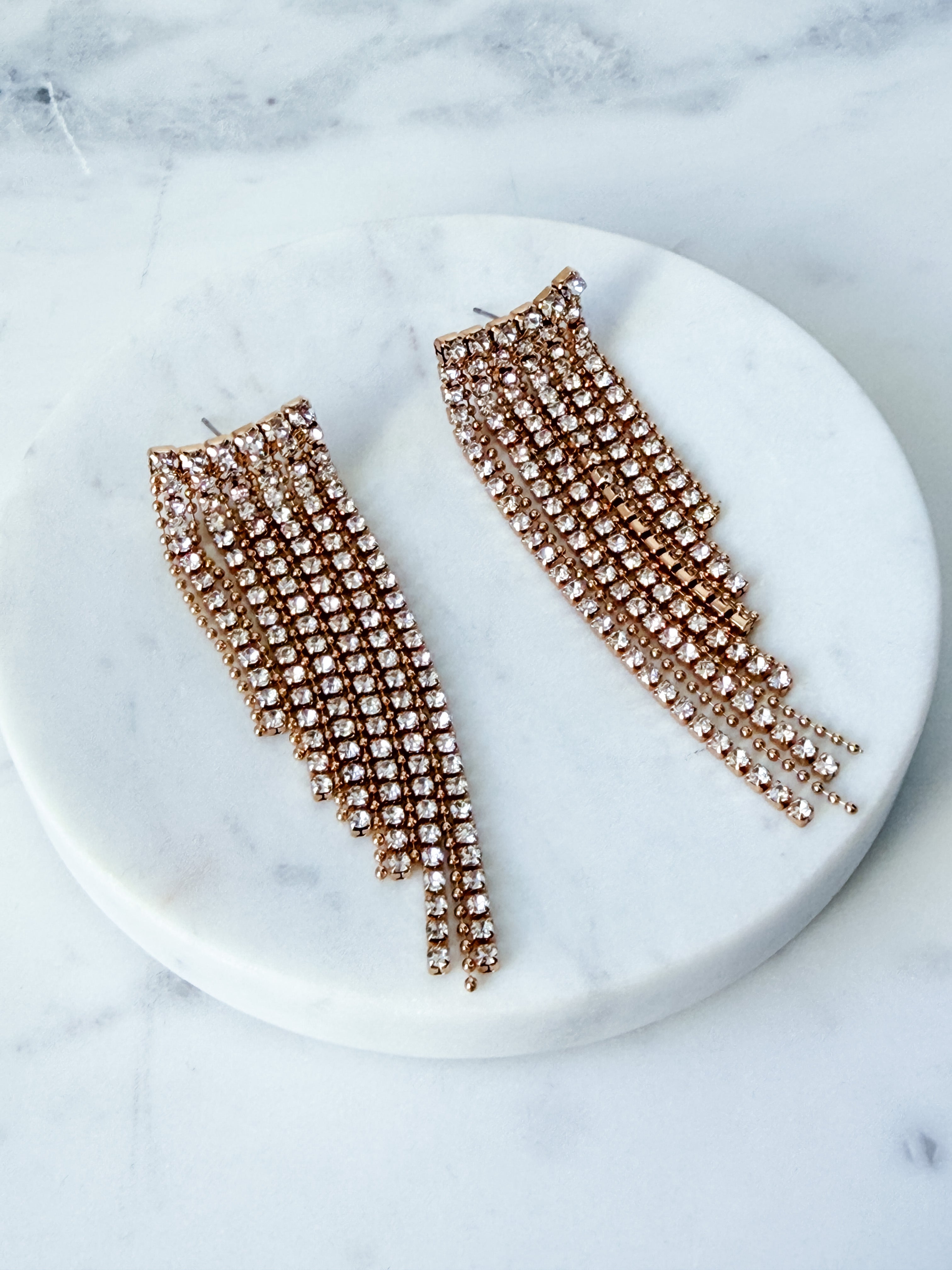 Holiday Spark Drop Earrings