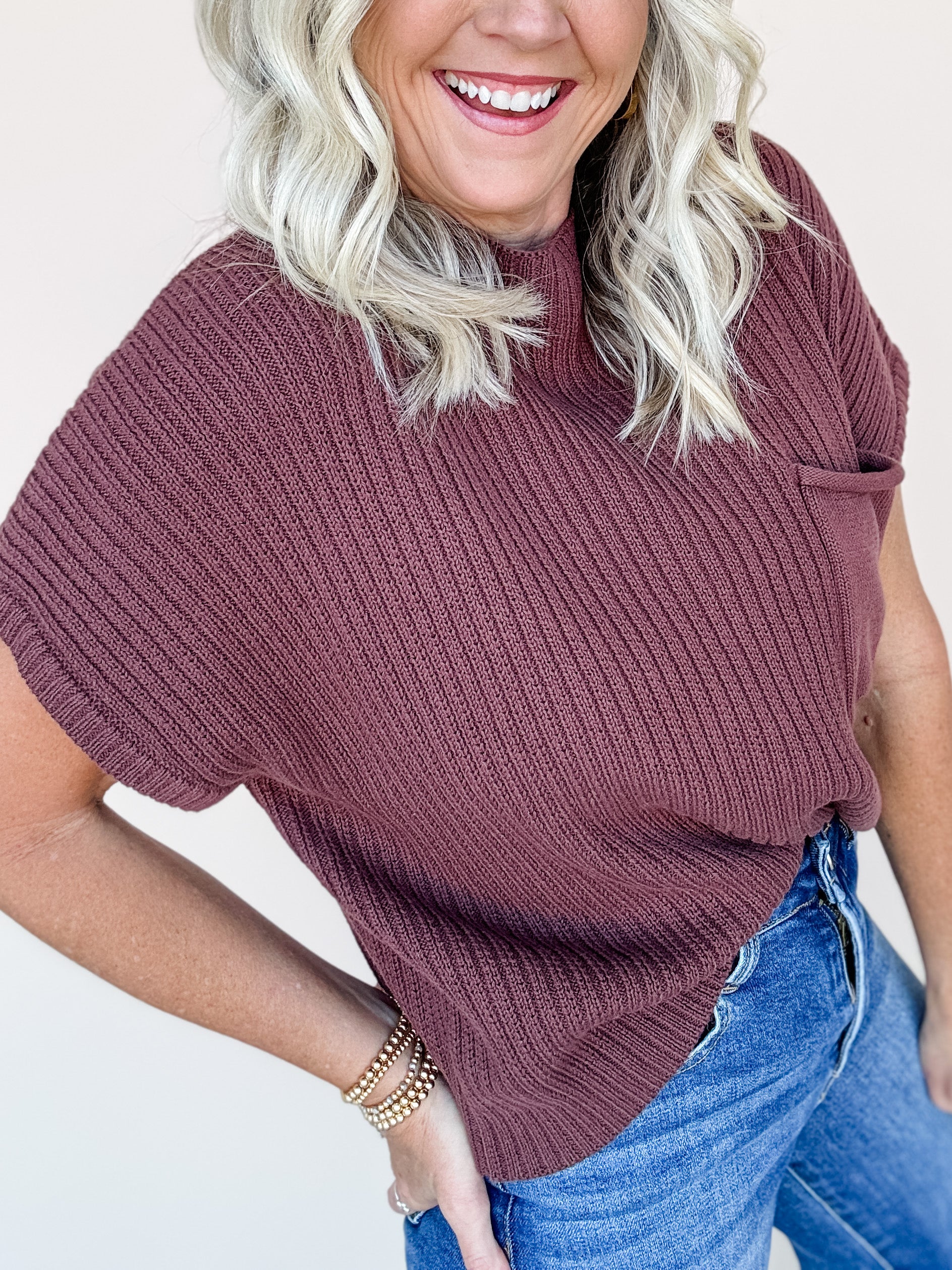 Espresso Sweater Top