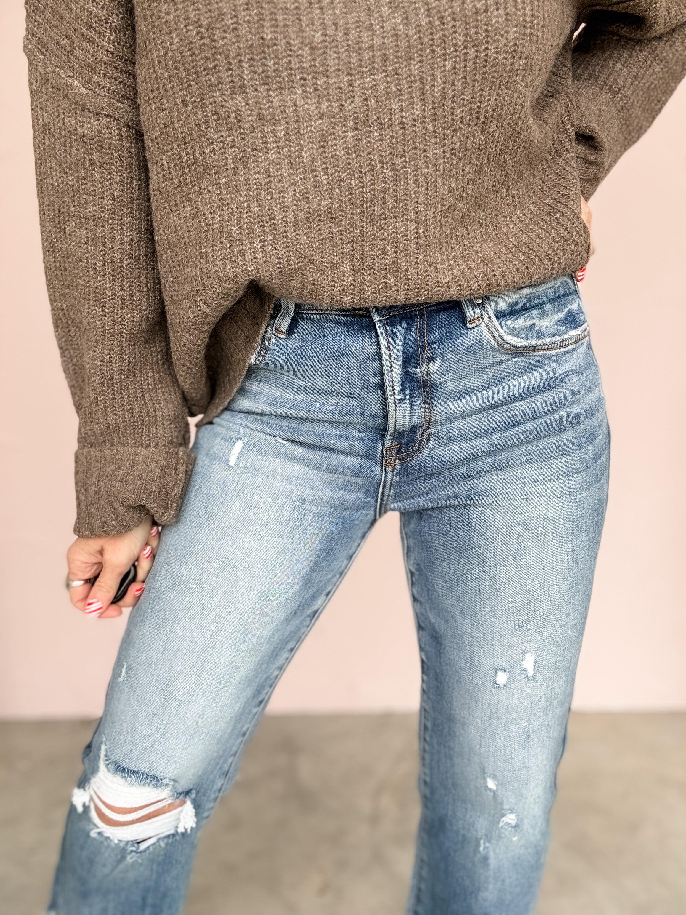 Journey Frayed Bootcut Crop