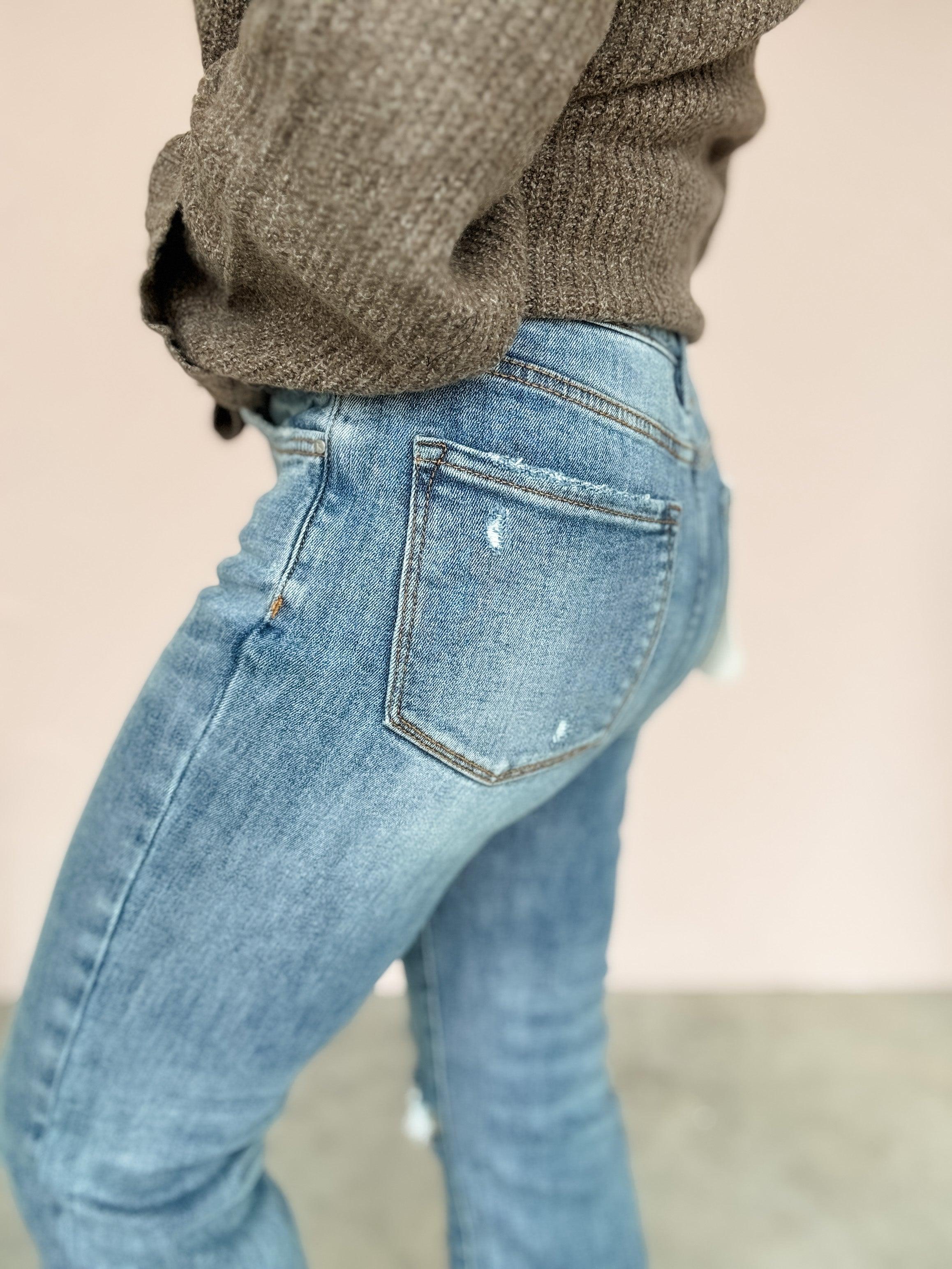 Journey Frayed Bootcut Crop