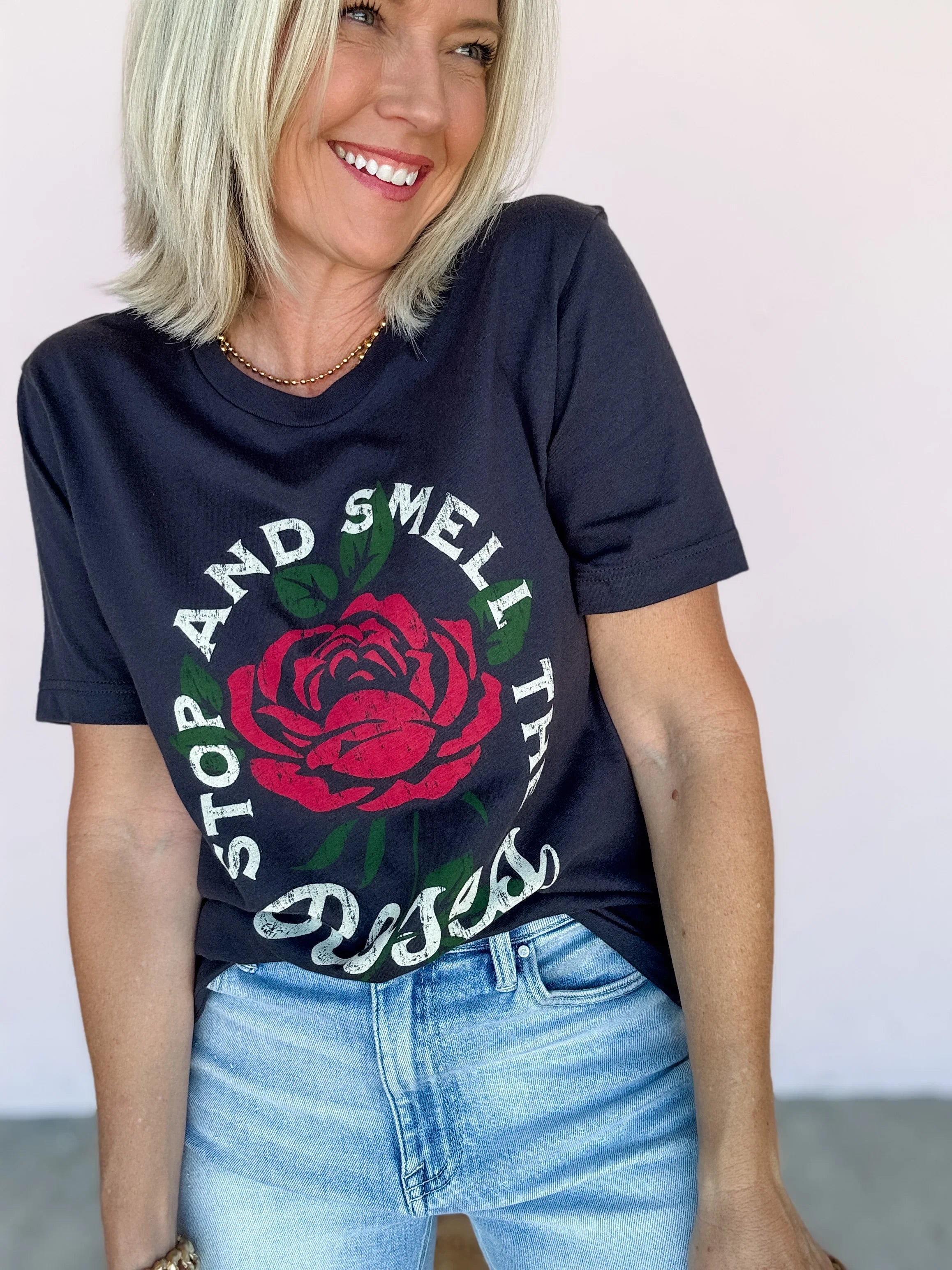 Stop & Smell The Roses Tee