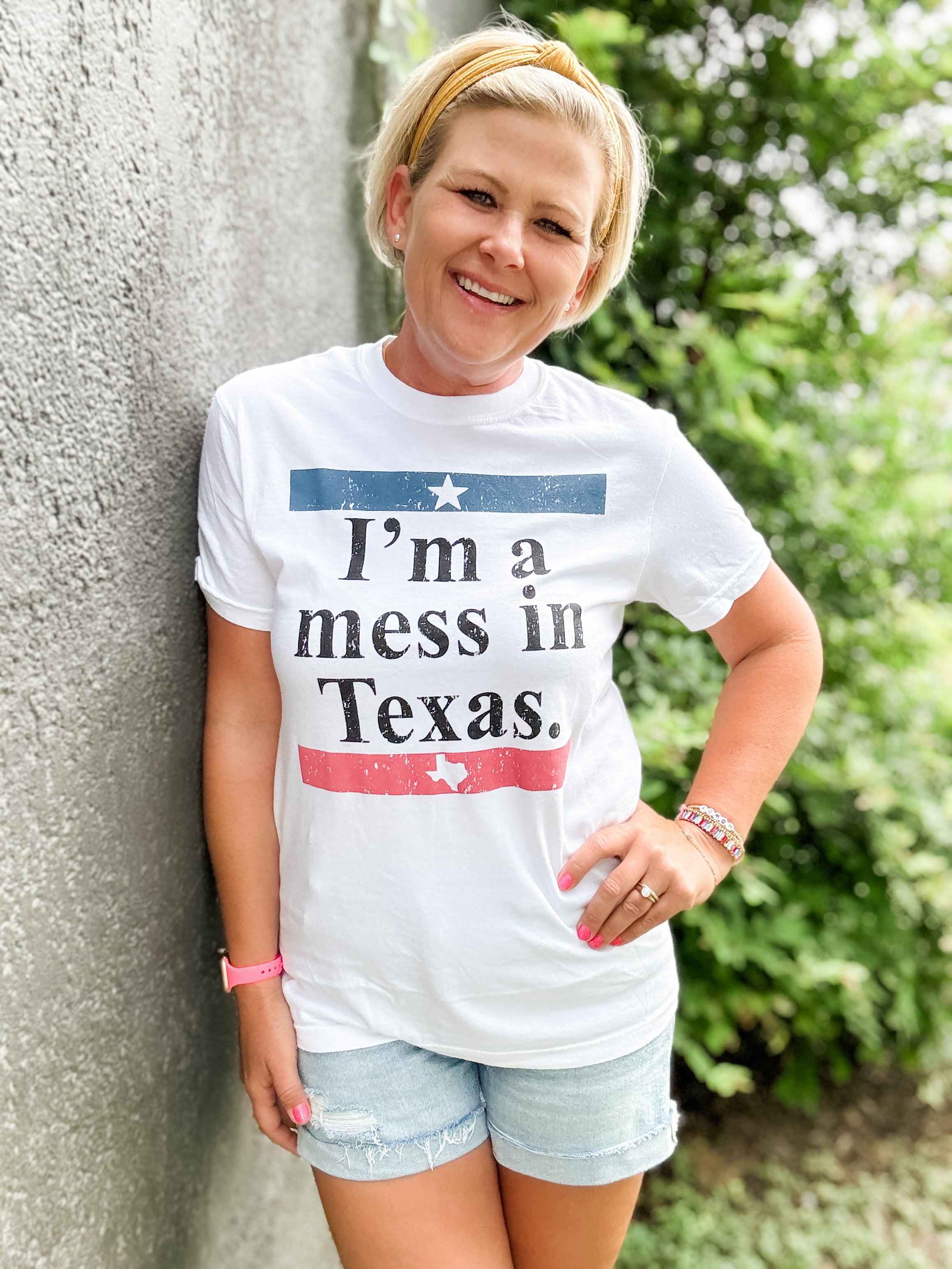 I'm A Mess in Texas Tee