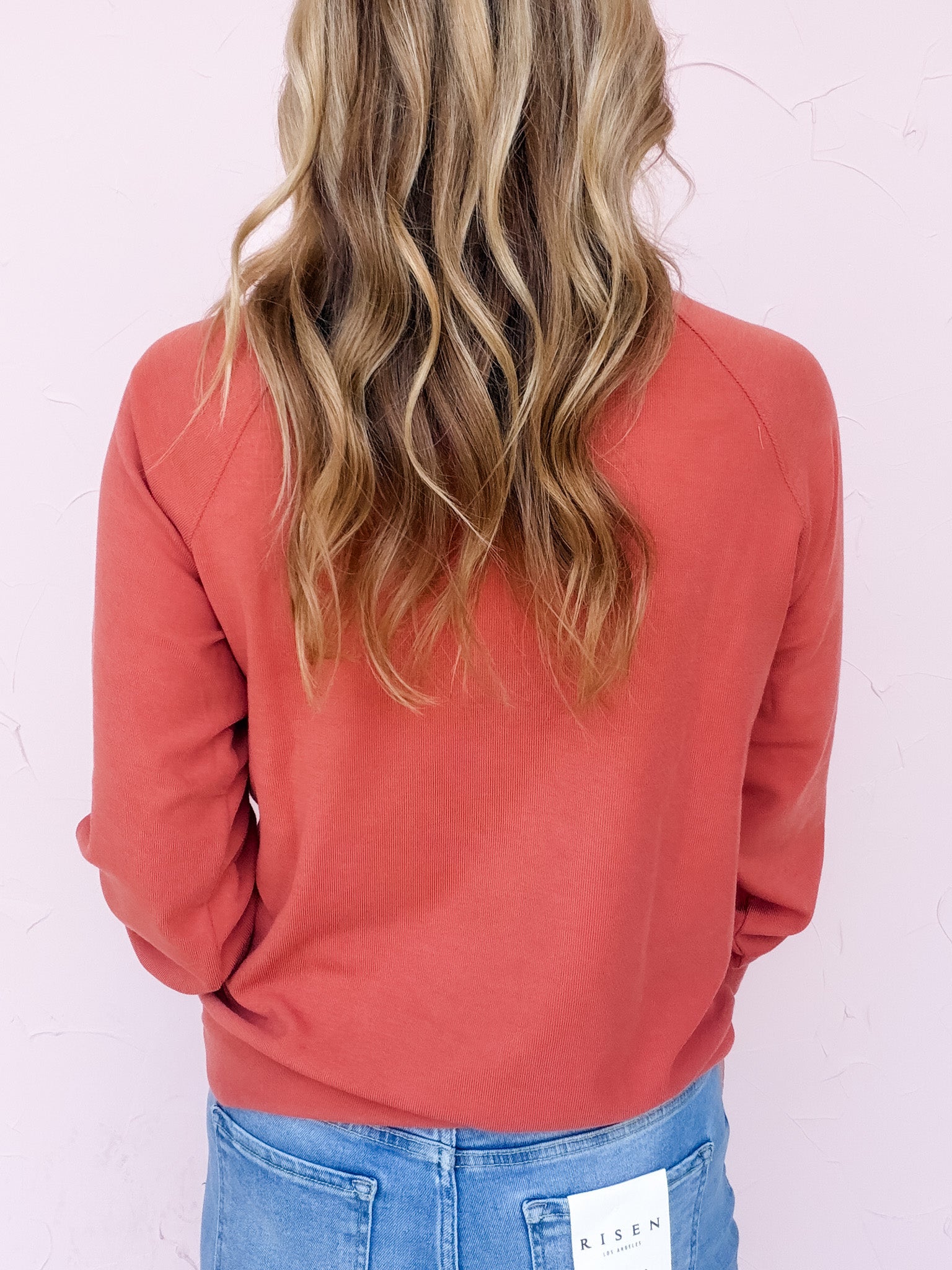Hidden Charm Top | Terracotta