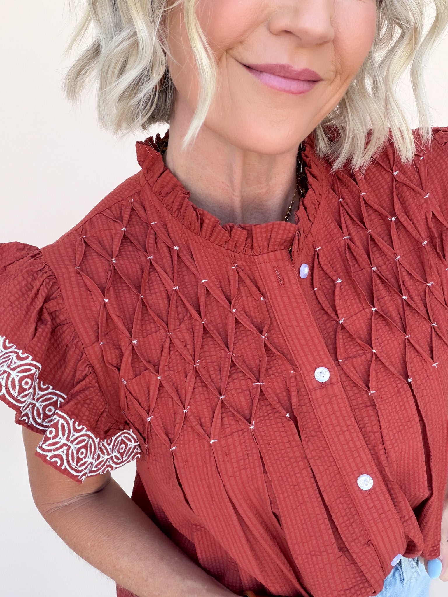 Sedona Smock Top - 50% Off