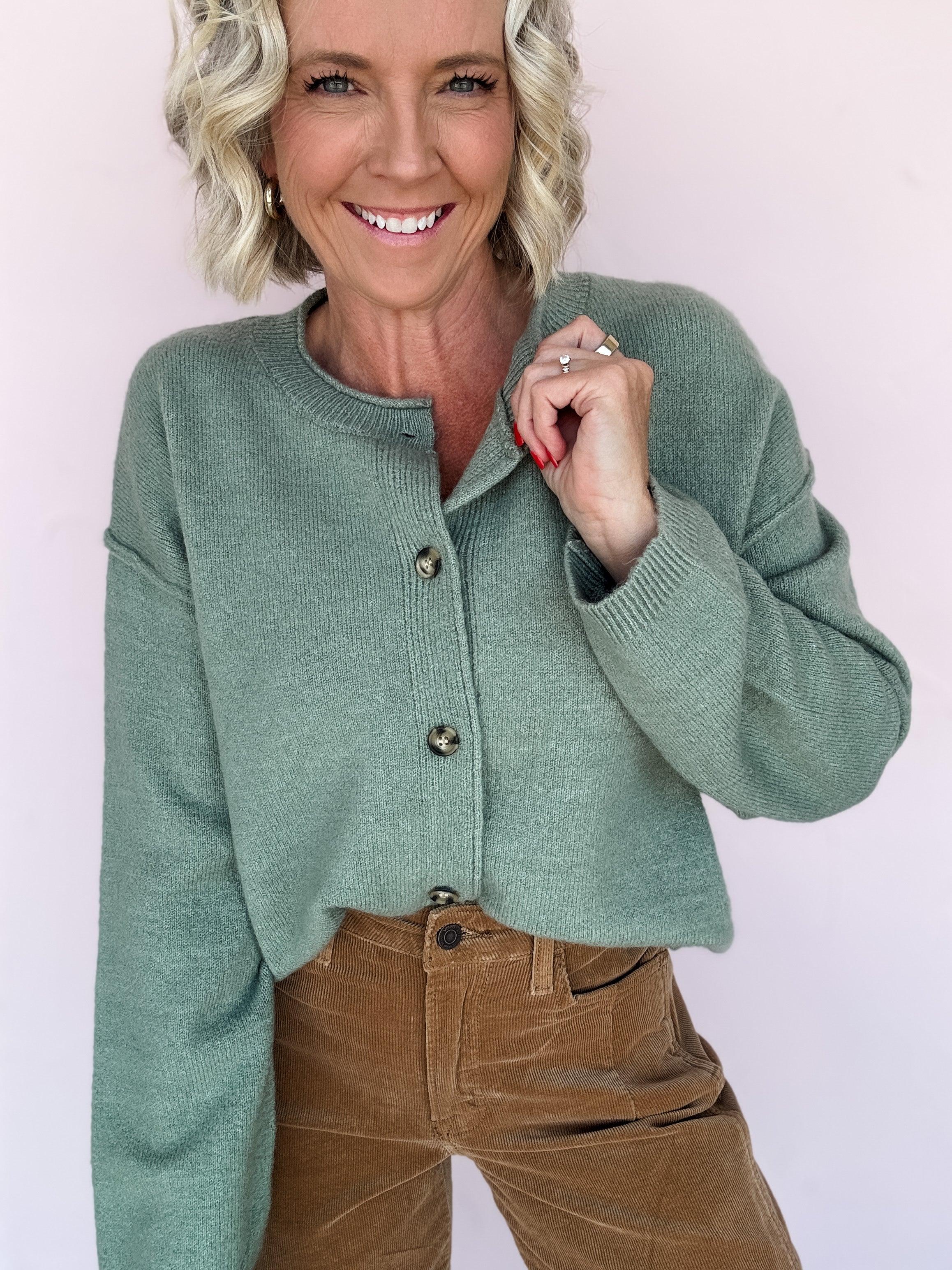 Sage Theory Cardigan - FINAL SALE
