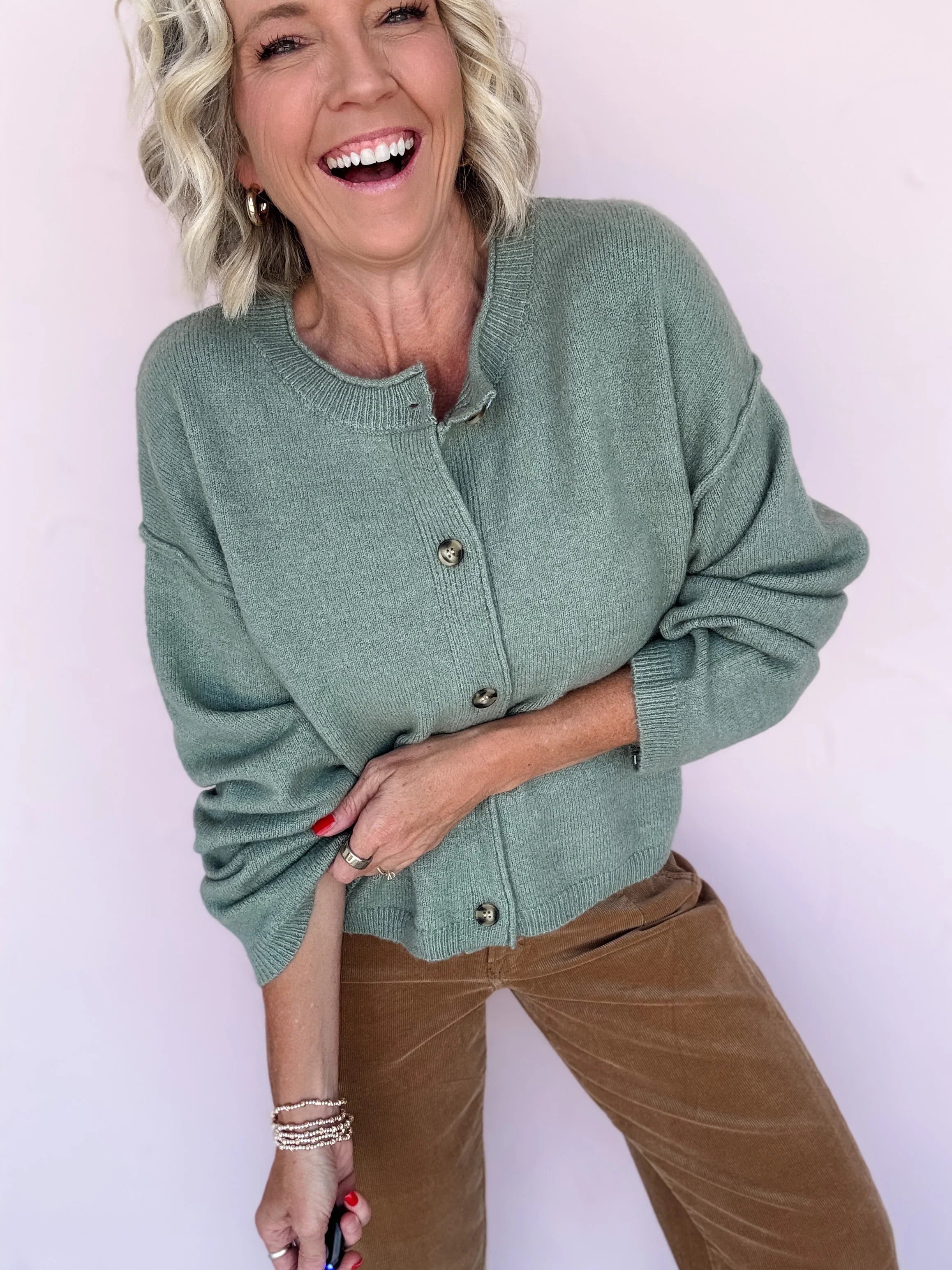 Sage Theory Cardigan - FINAL SALE