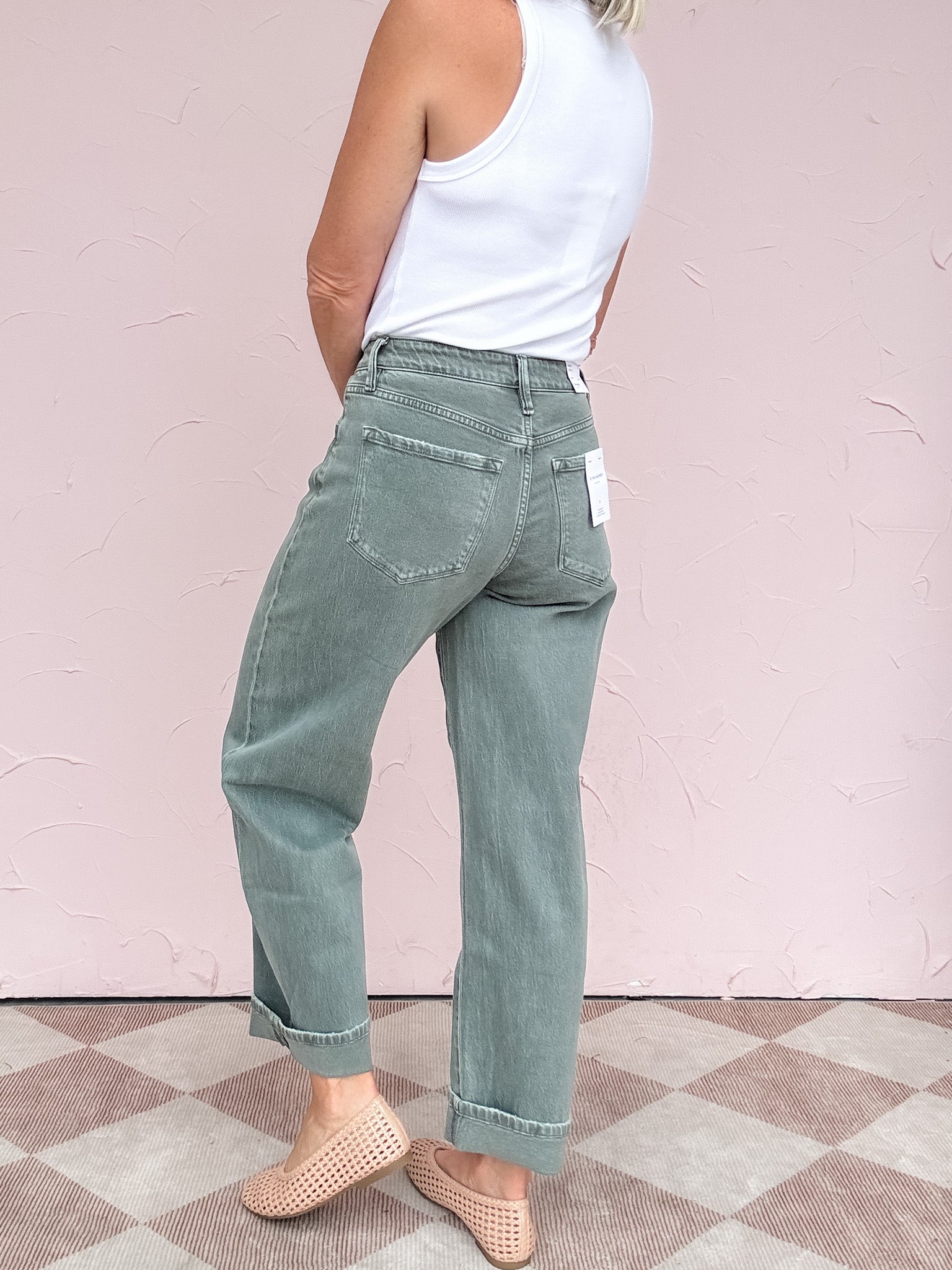 Second Nature Barrel Jean