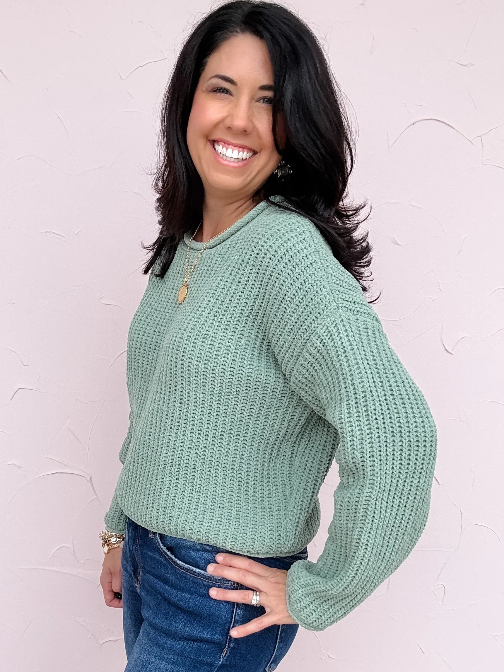 Sage Studio Sweater