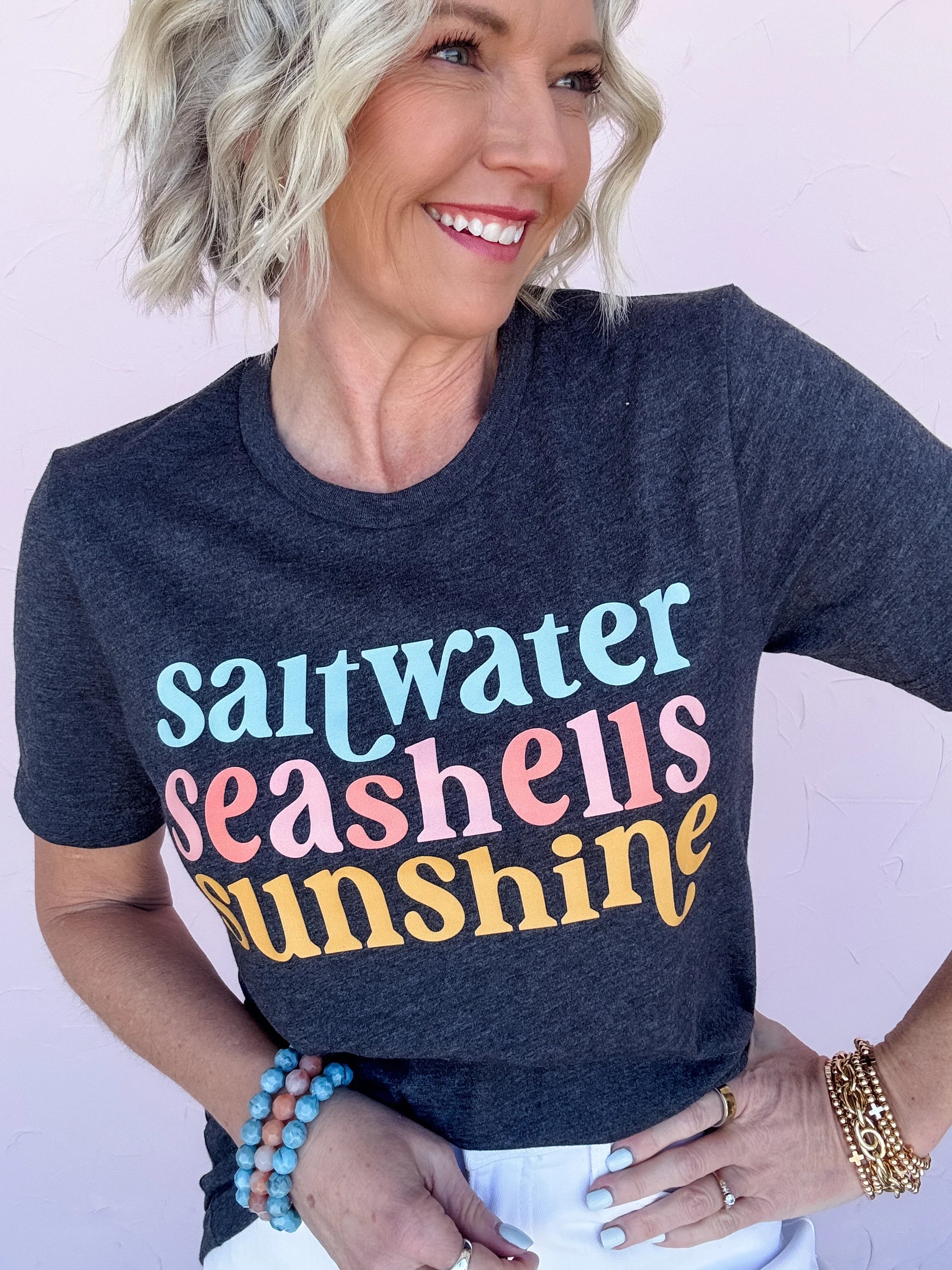 Saltwater Seashells Sunshine Tee