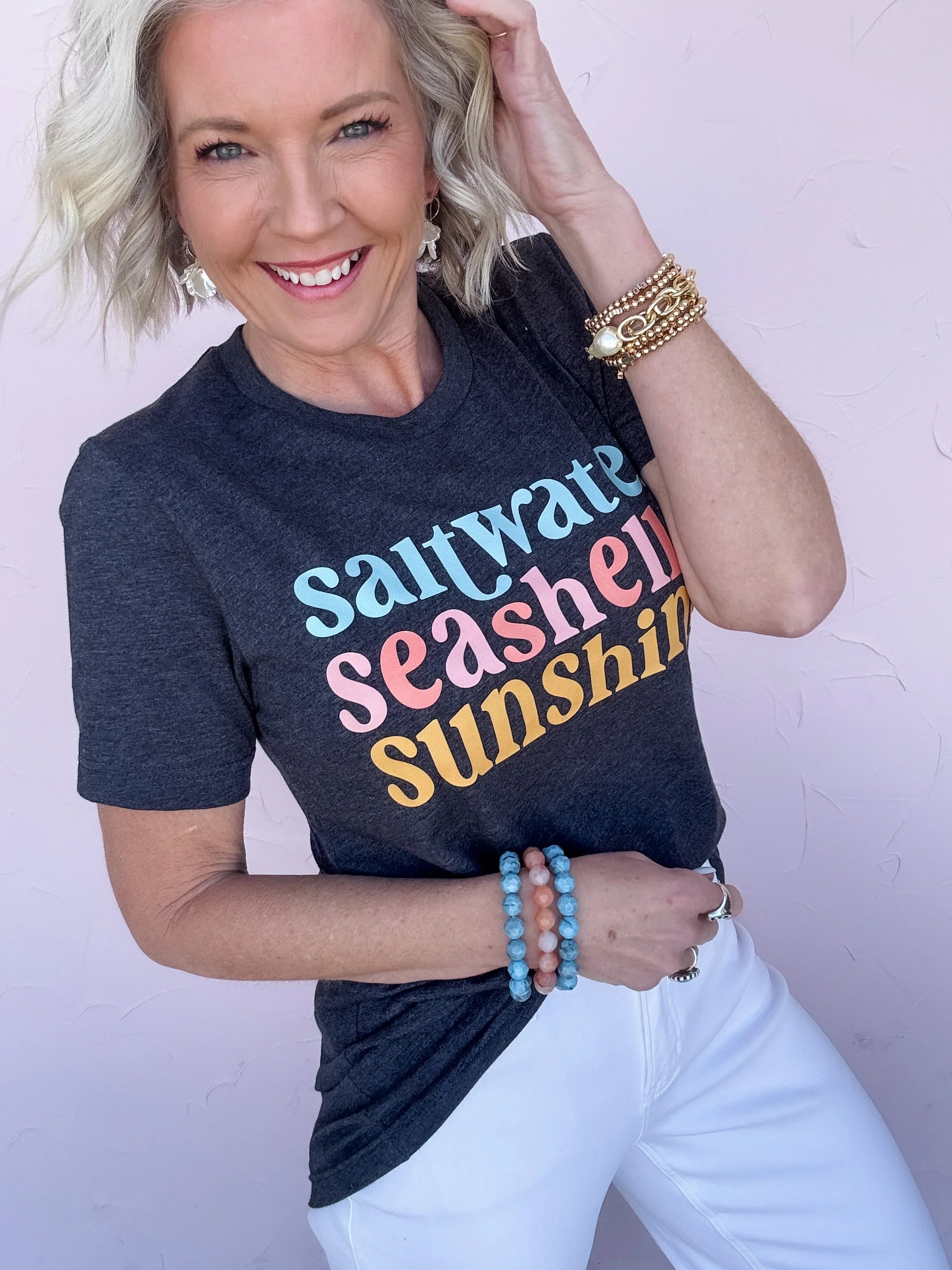 Saltwater Seashells Sunshine Tee