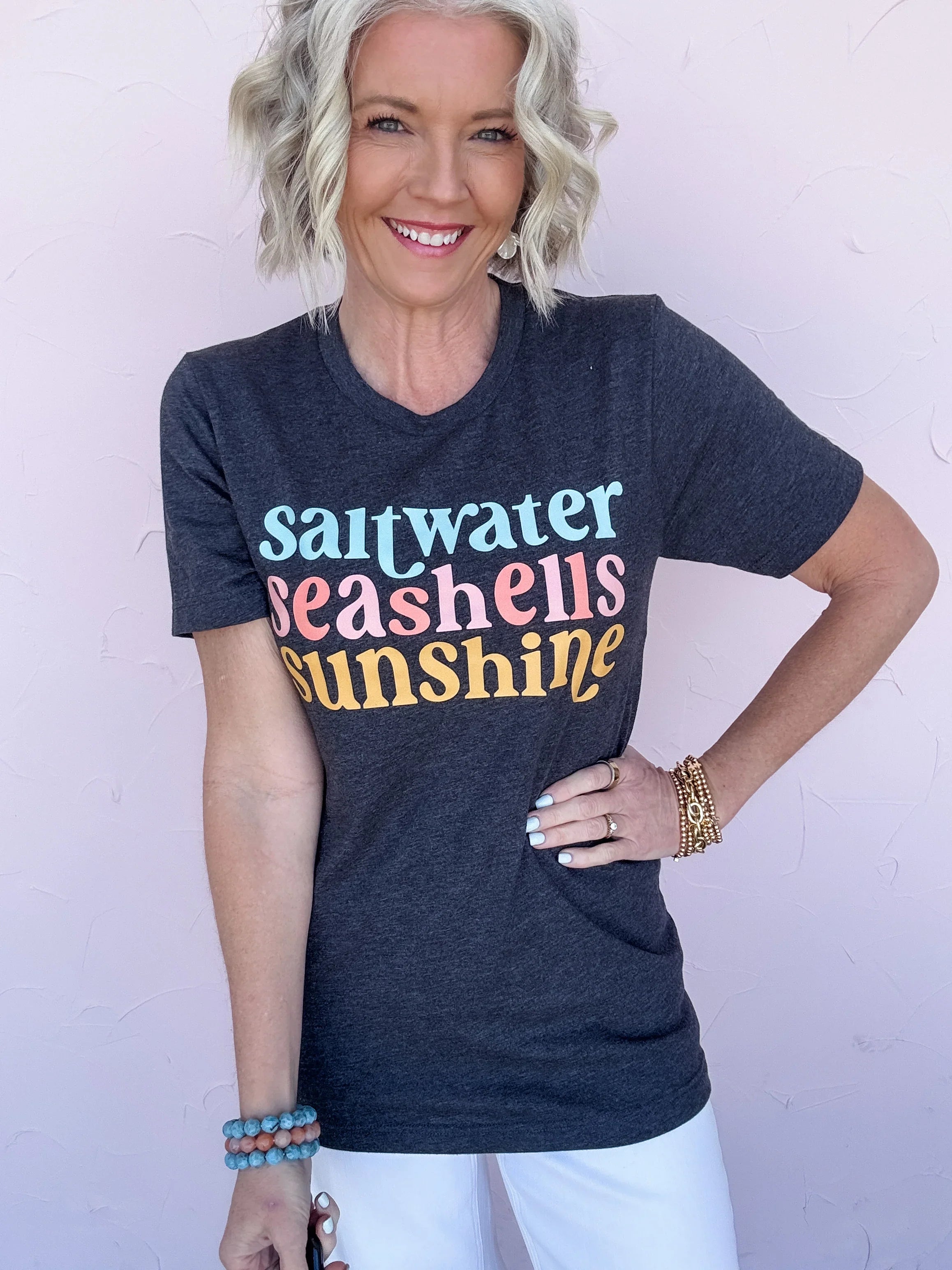 Saltwater Seashells Sunshine Tee