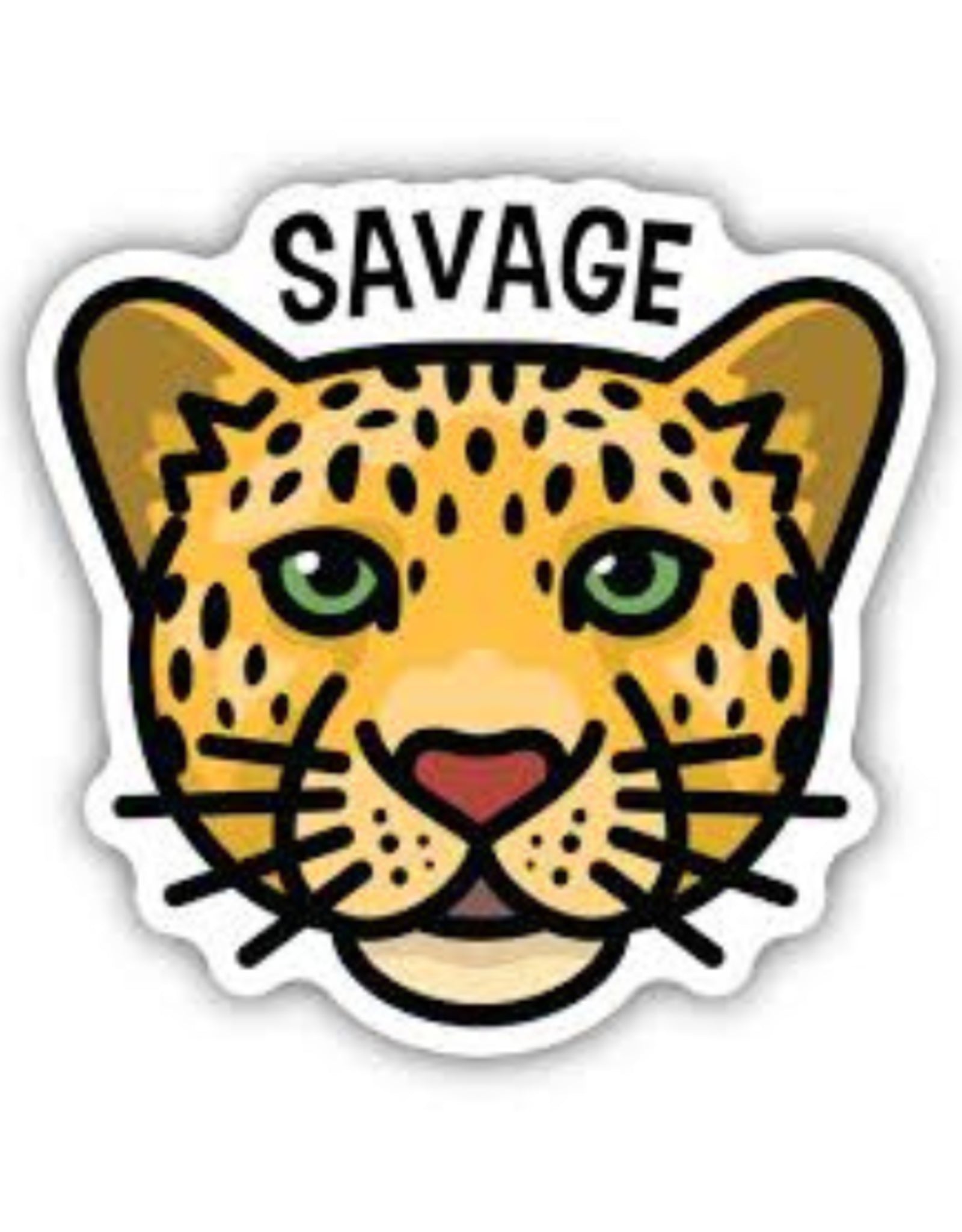 Savage Tiger Sticker