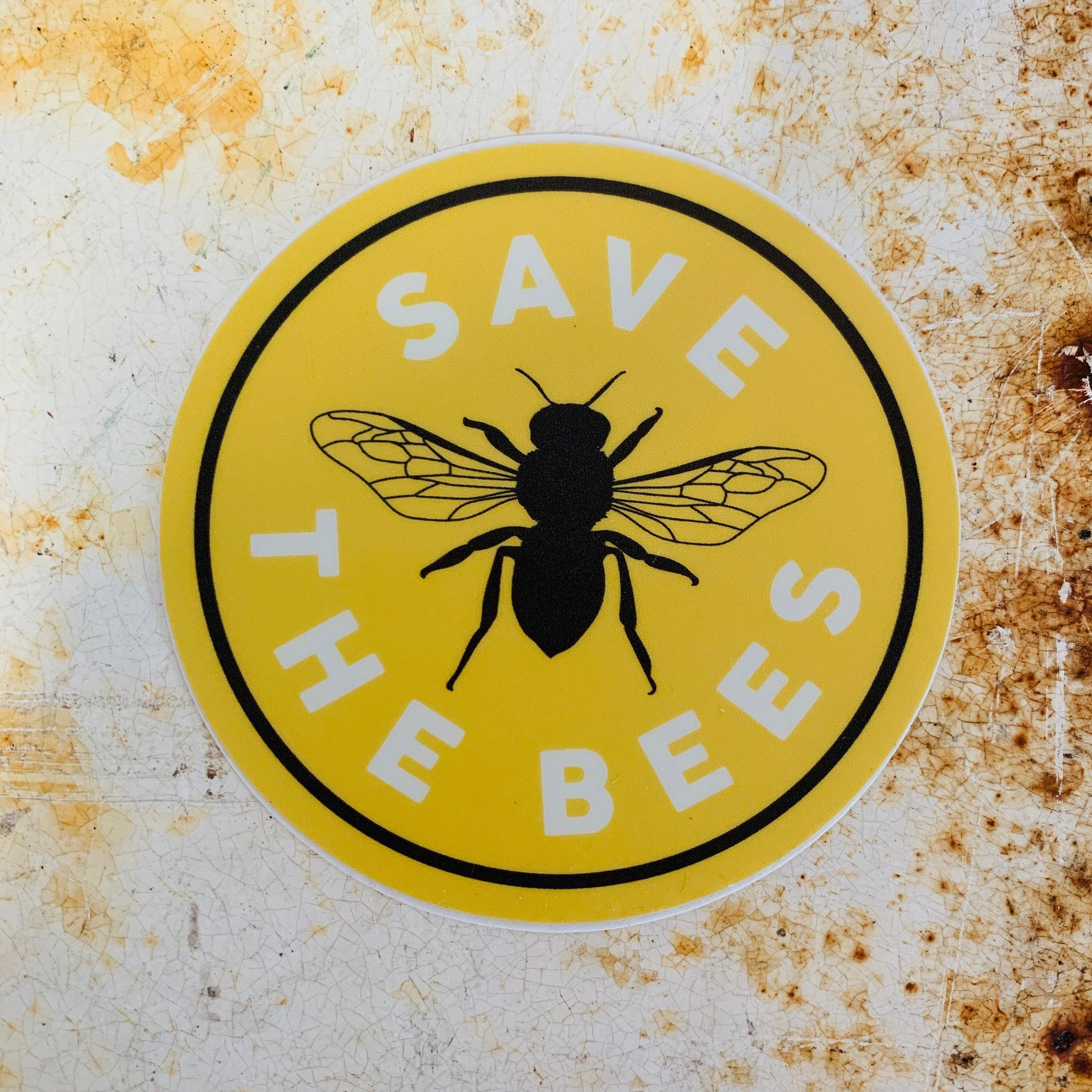 Save The Bees Sticker - Vintage Soul